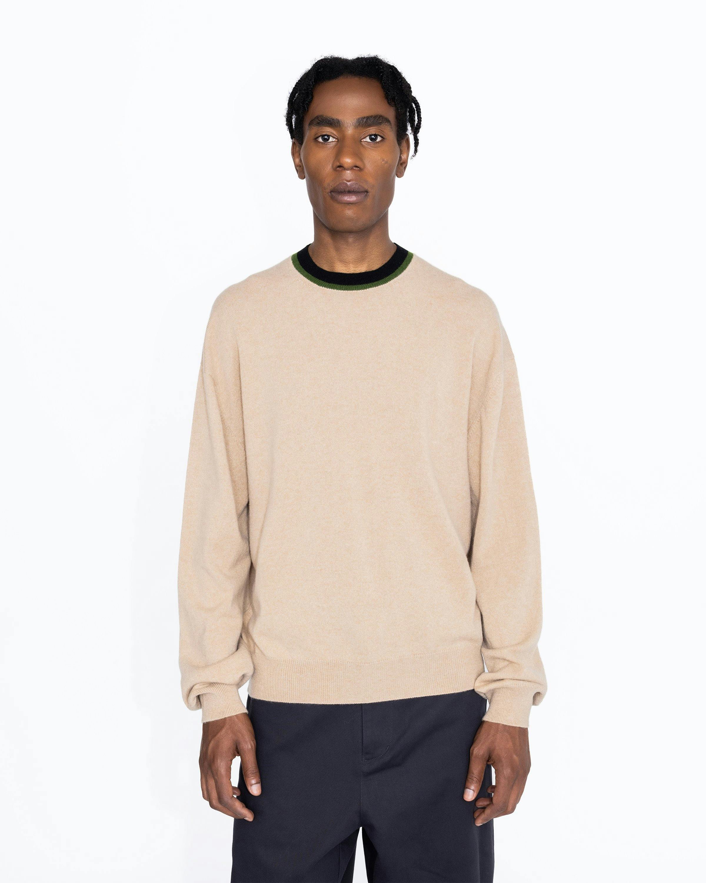 Highsnobiety HS05 - Cashmere Crew Sweater Beige - Clothing - Beige - Image 3