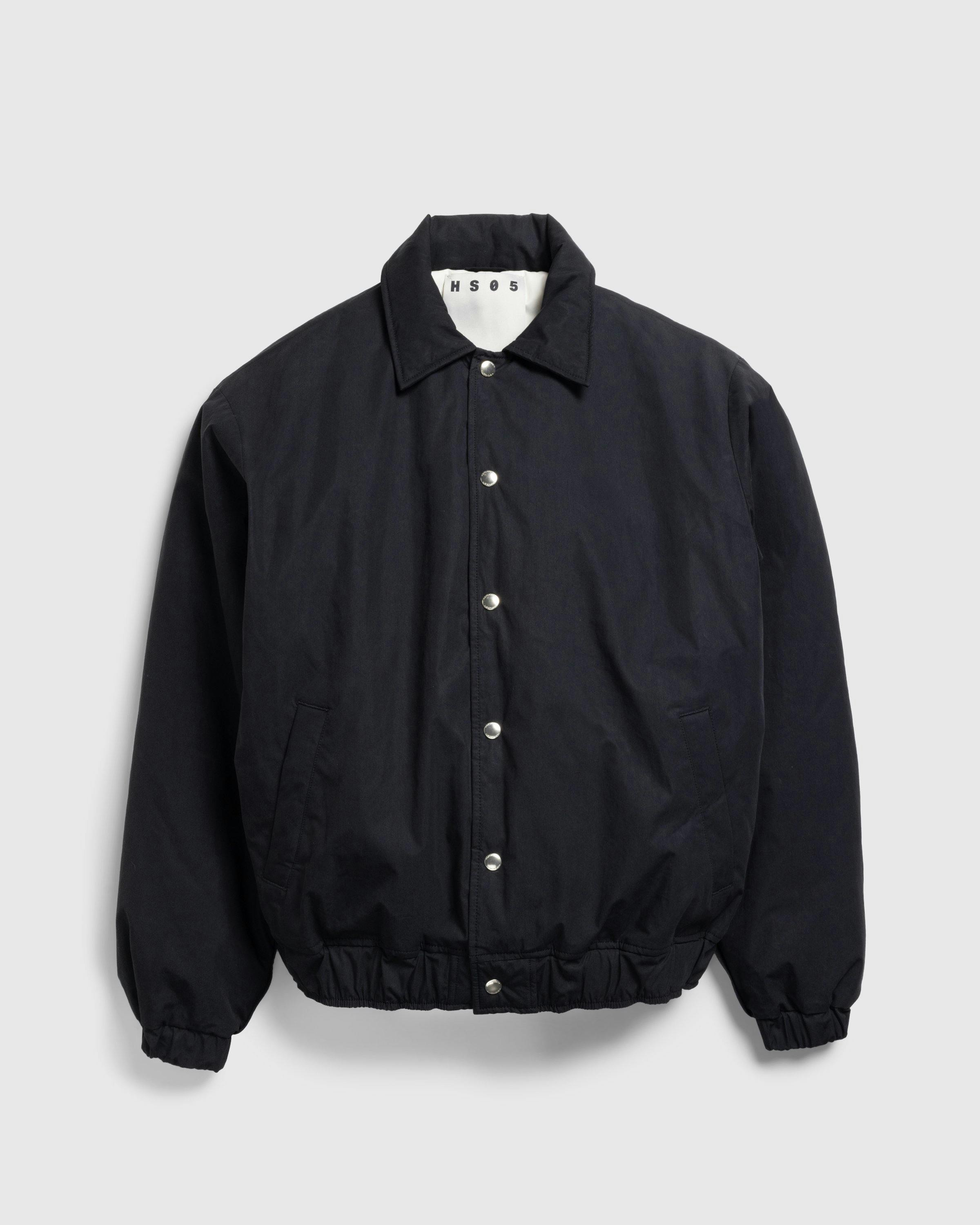 Highsnobiety HS05 - Reverse Piping Insulated Bomber - Clothing - Black - Image 1