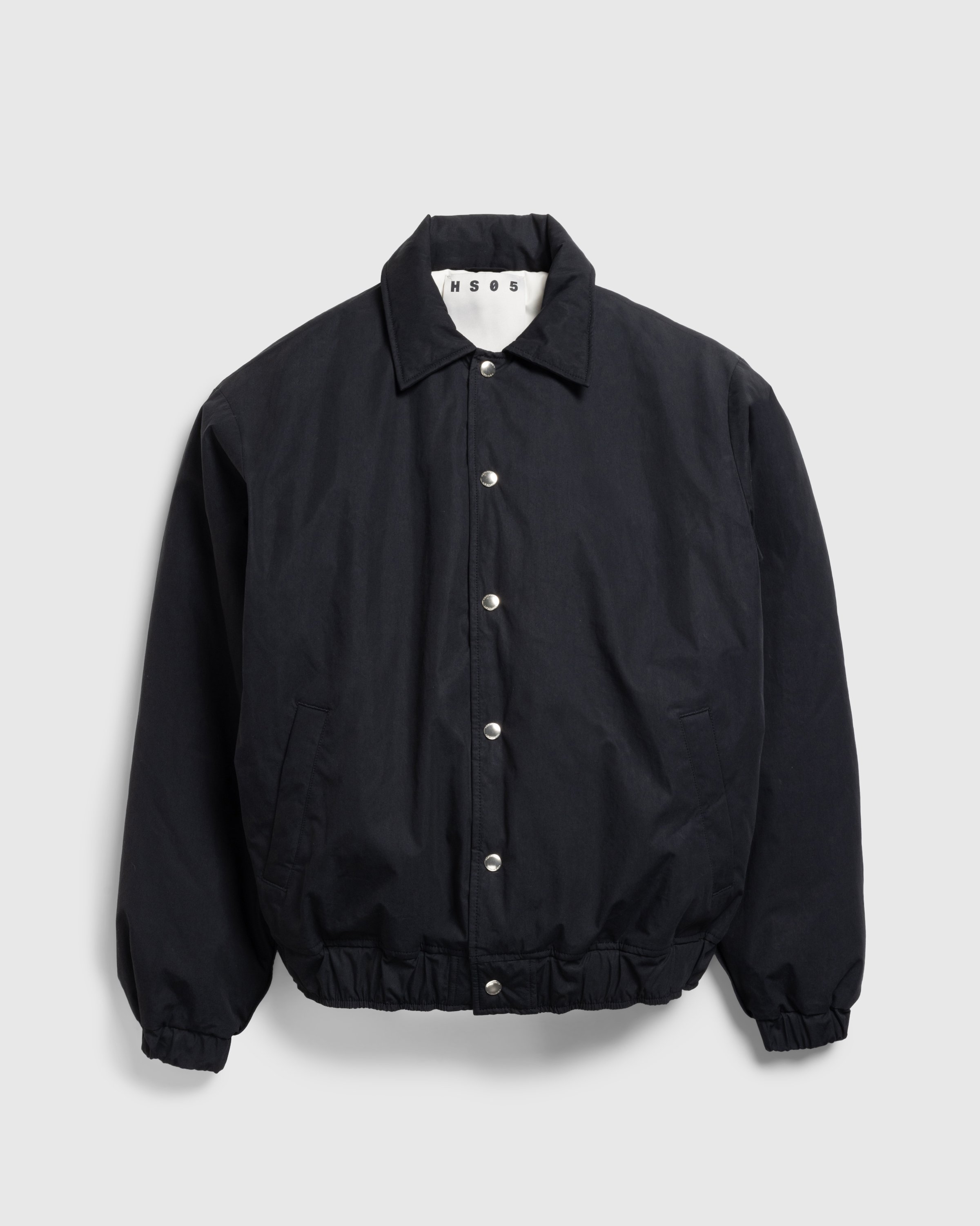 Highsnobiety HS05 - Reverse Piping Insulated Bomber - Clothing - Black - Image 1