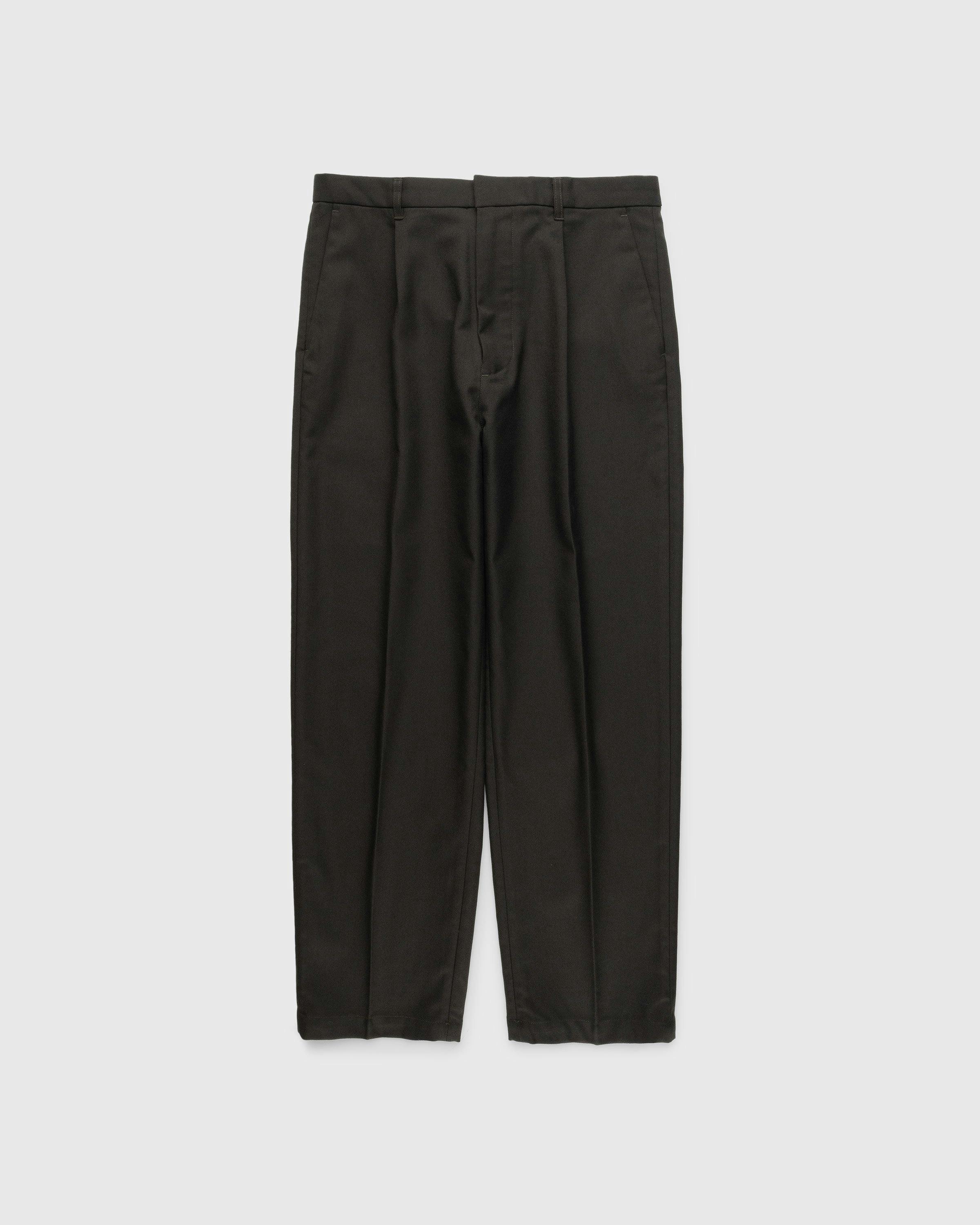 Highsnobiety HS05 - Wool Dress Pants Dark Grey - Clothing - Grey - Image 1