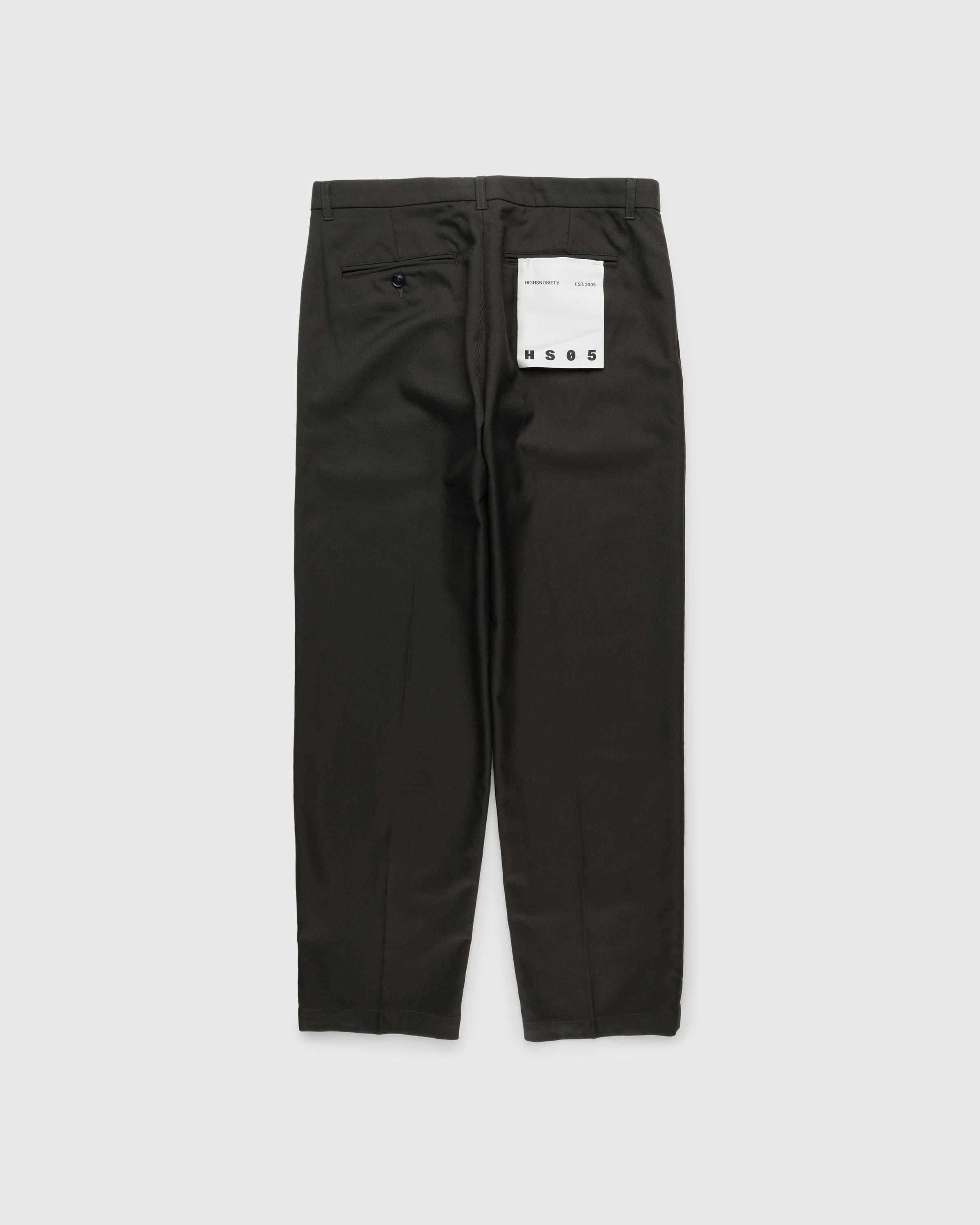 Highsnobiety HS05 - Wool Dress Pants Dark Grey - Clothing - Grey - Image 2