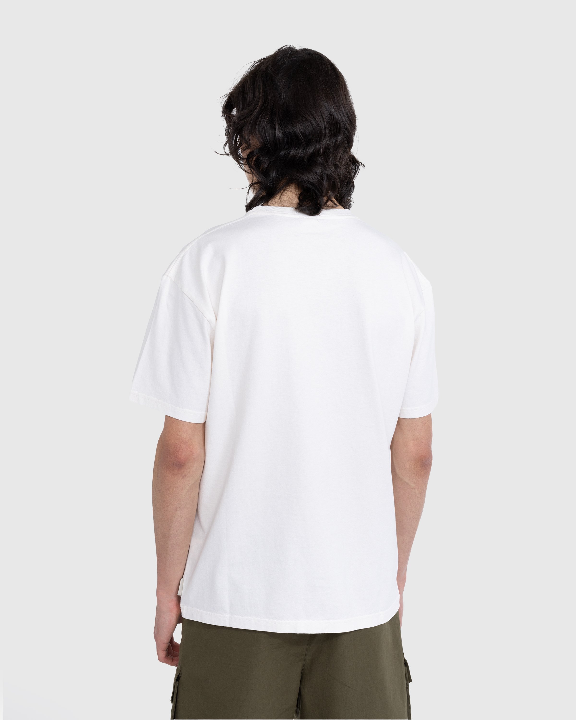 Highsnobiety - Not in Paris 5 T-Shirt Off-White - Clothing - Beige - Image 3