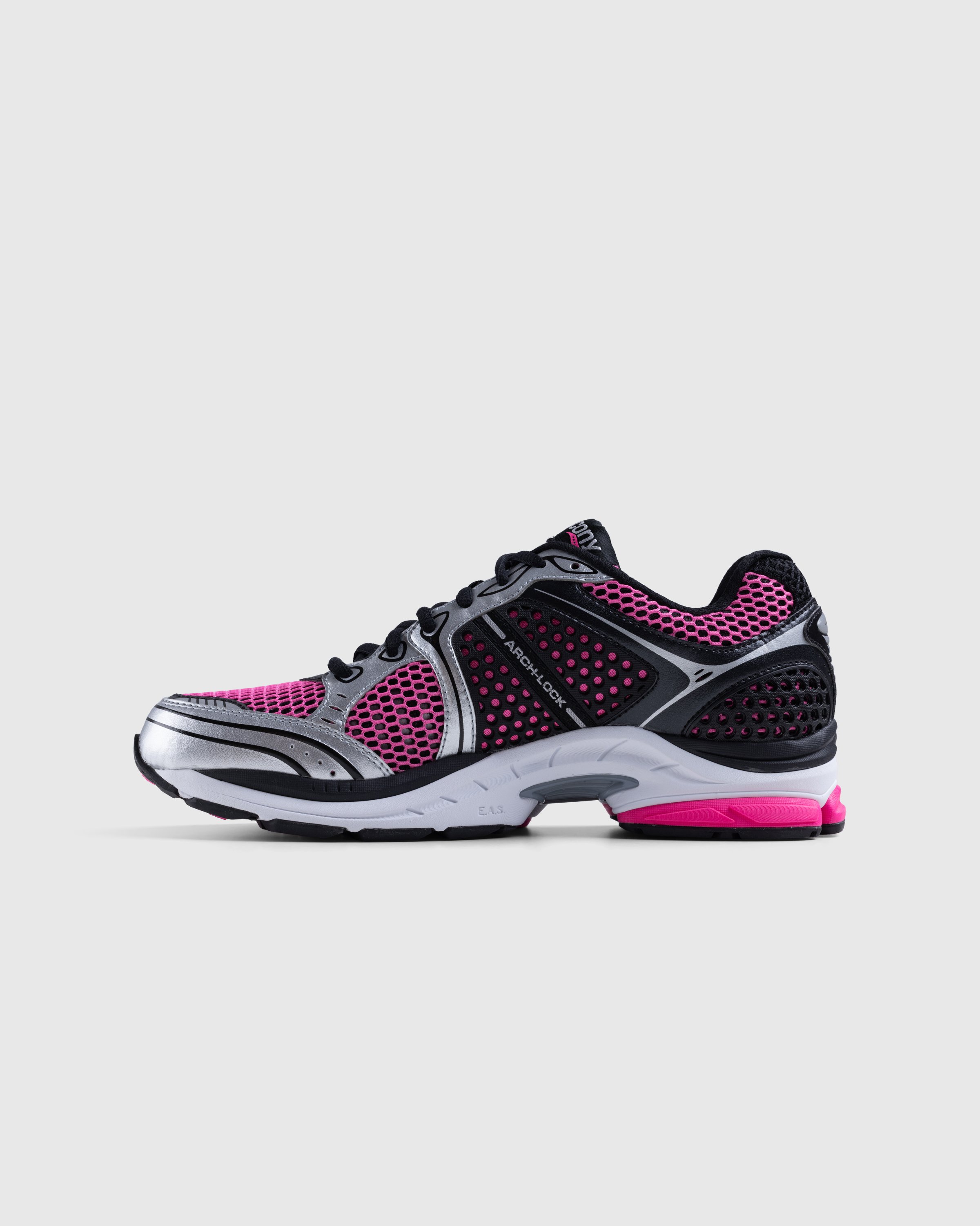 Saucony - ProGrid Triumph 4 Pink/Silver - Footwear - Multi - Image 2