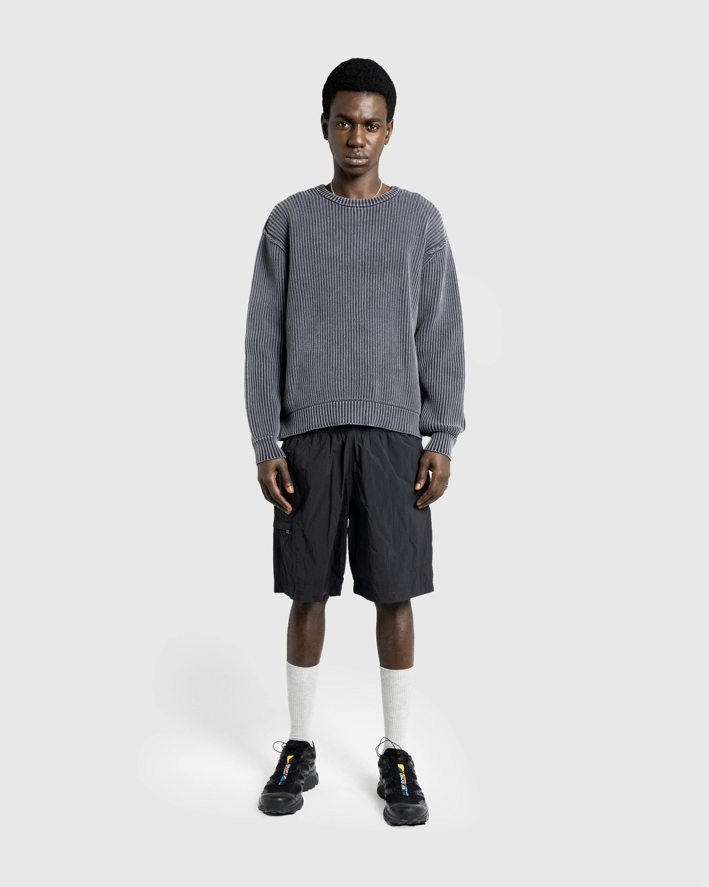 Highsnobiety HS05 - Pigment Dyed Sweater Washed Black - Clothing - Washed Black - Image 4