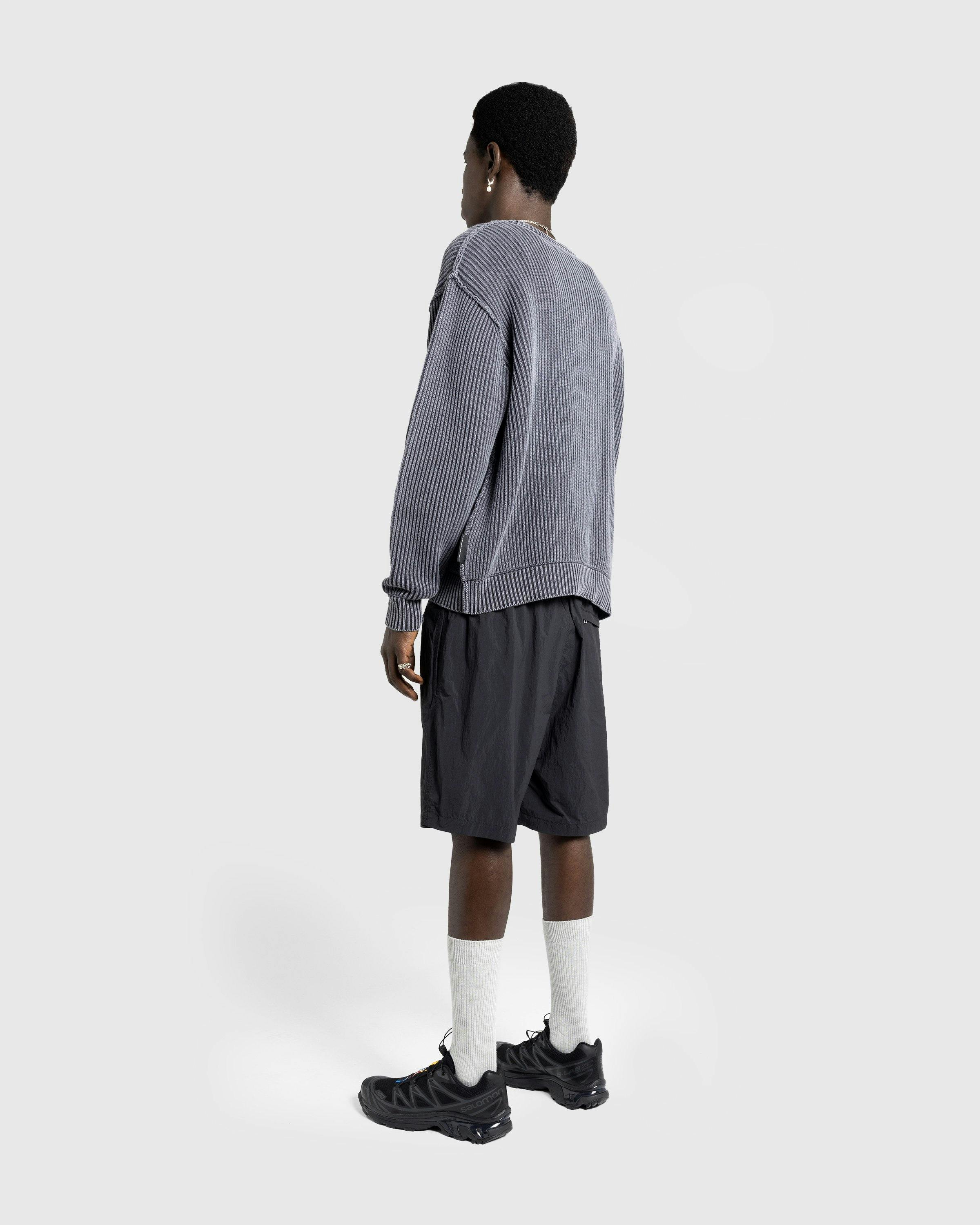 Highsnobiety HS05 - Pigment Dyed Sweater Washed Black - Clothing - Washed Black - Image 5