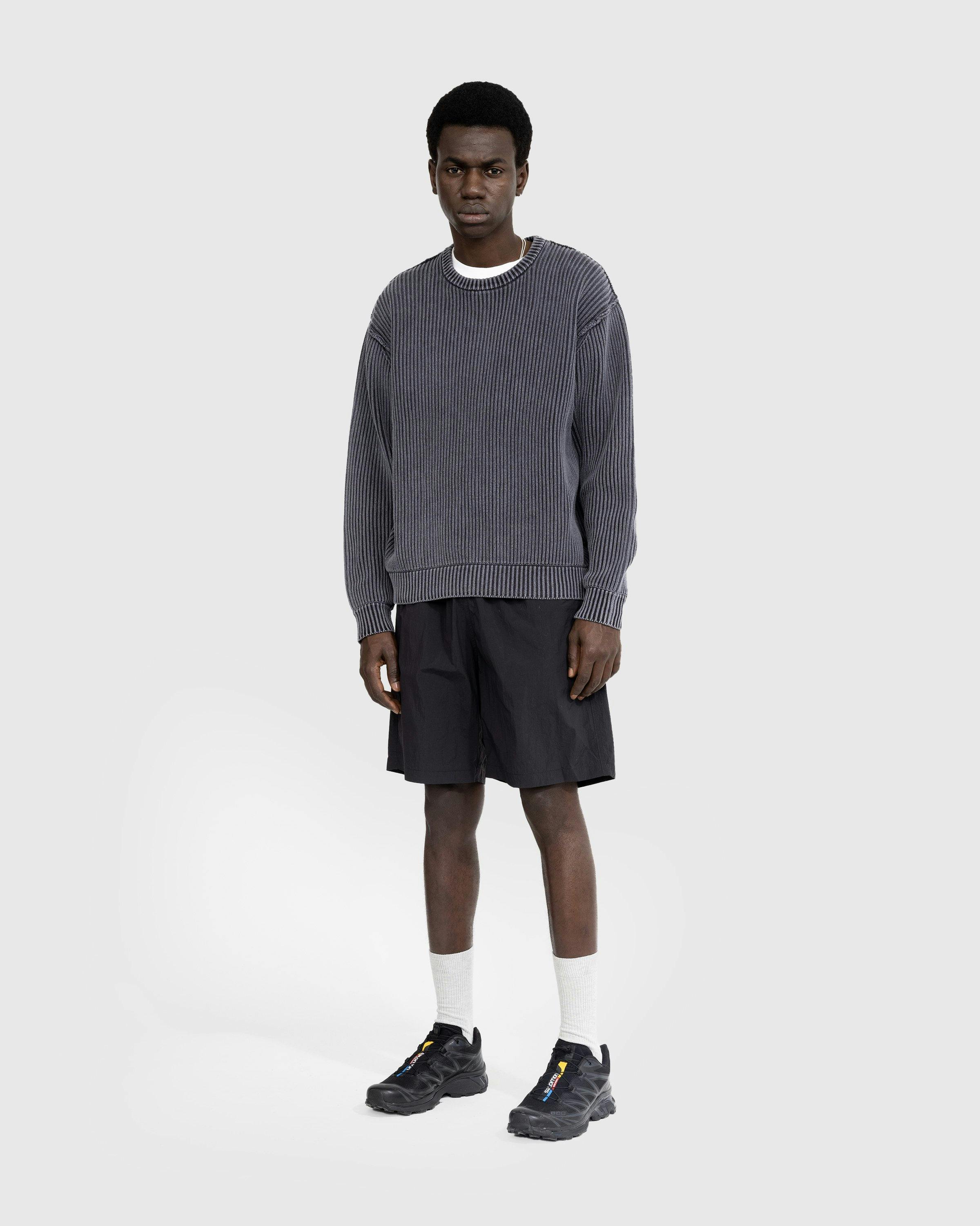 Highsnobiety HS05 - Pigment Dyed Sweater Washed Black - Clothing - Washed Black - Image 6