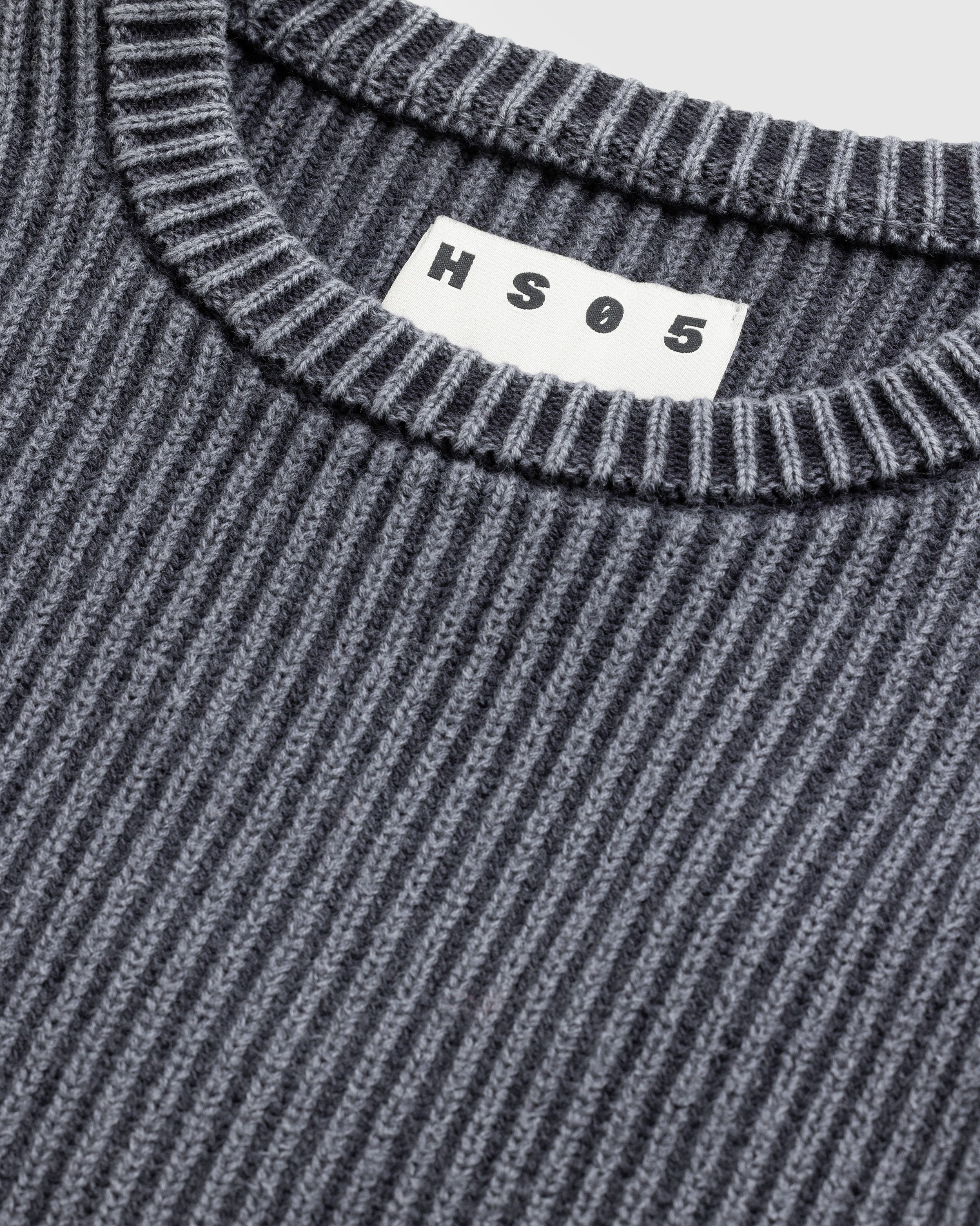 Highsnobiety HS05 - Pigment Dyed Sweater Washed Black - Clothing - Washed Black - Image 8