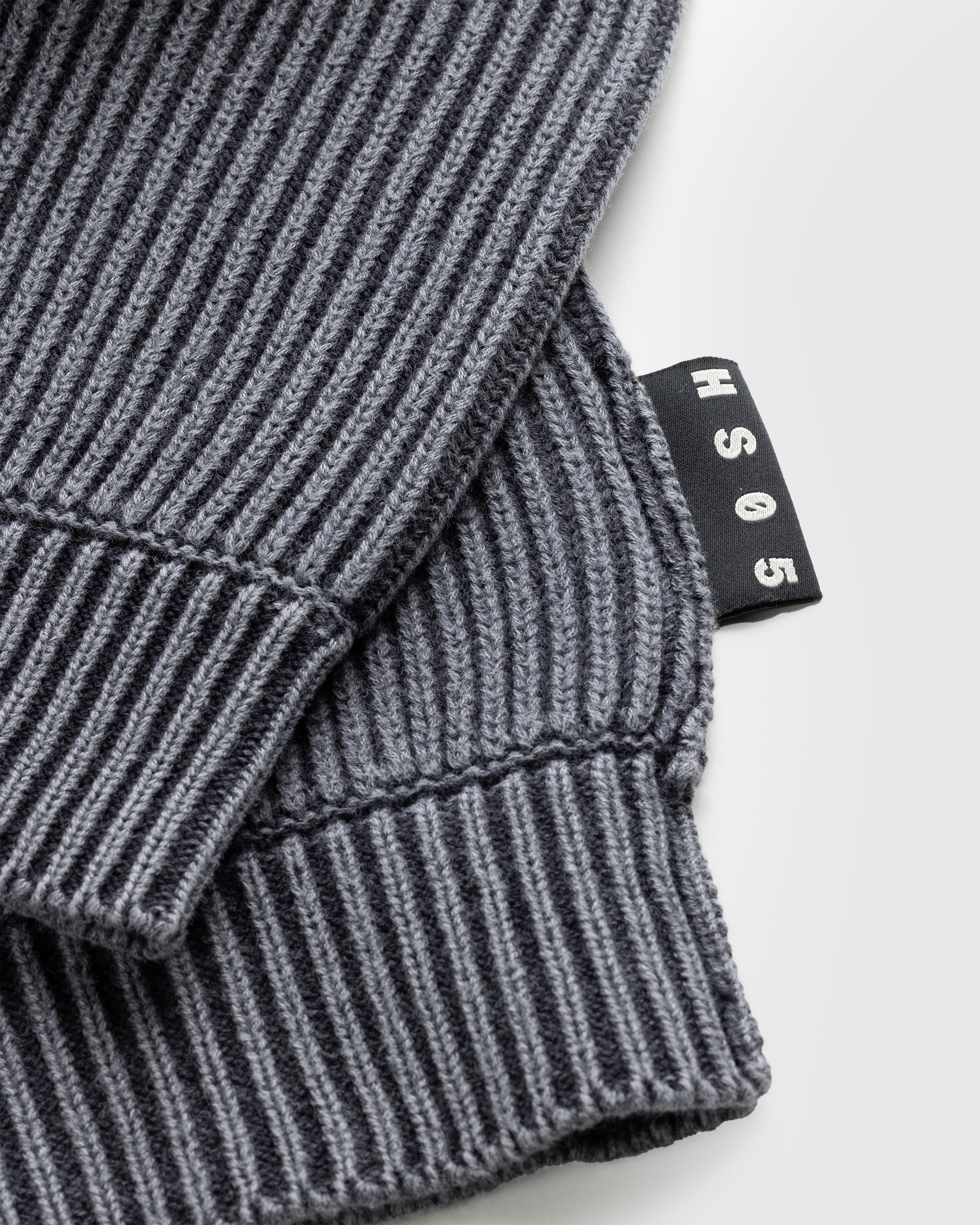Highsnobiety HS05 - Pigment Dyed Sweater Washed Black - Clothing - Washed Black - Image 9