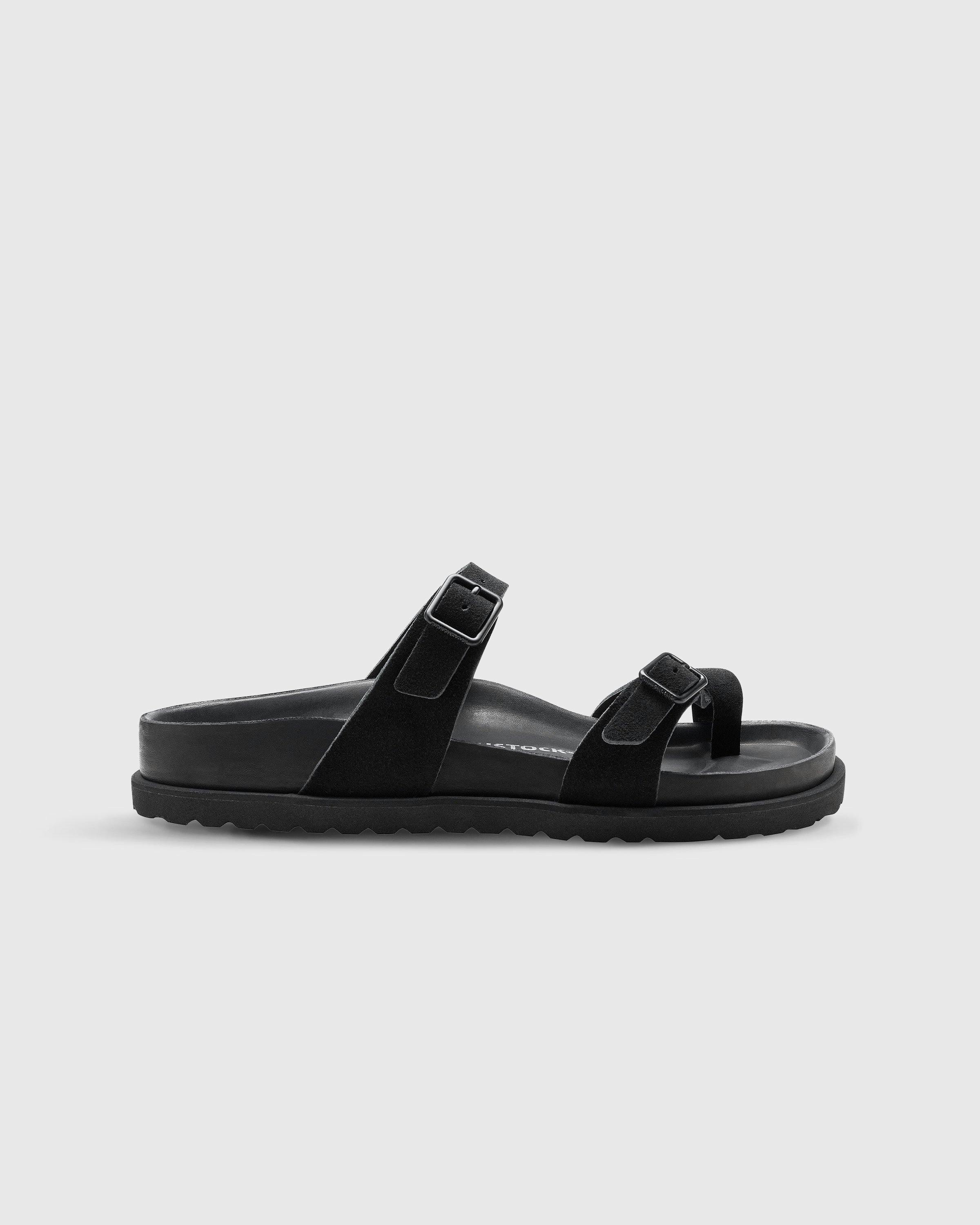 Birkenstock - Mayari Suede Leather Black - Footwear - Black - Image 1