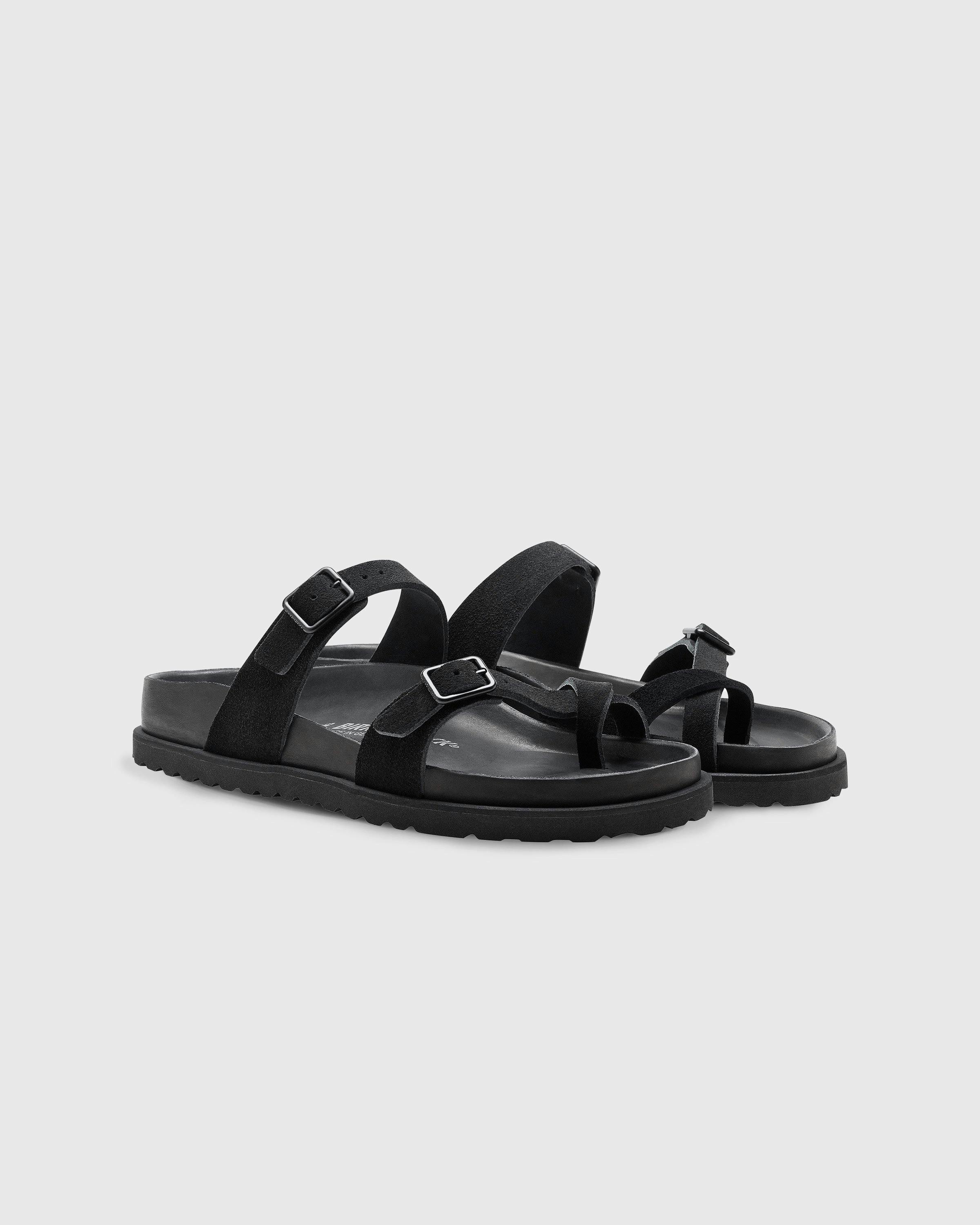 Birkenstock - Mayari Suede Leather Black - Footwear - Black - Image 2