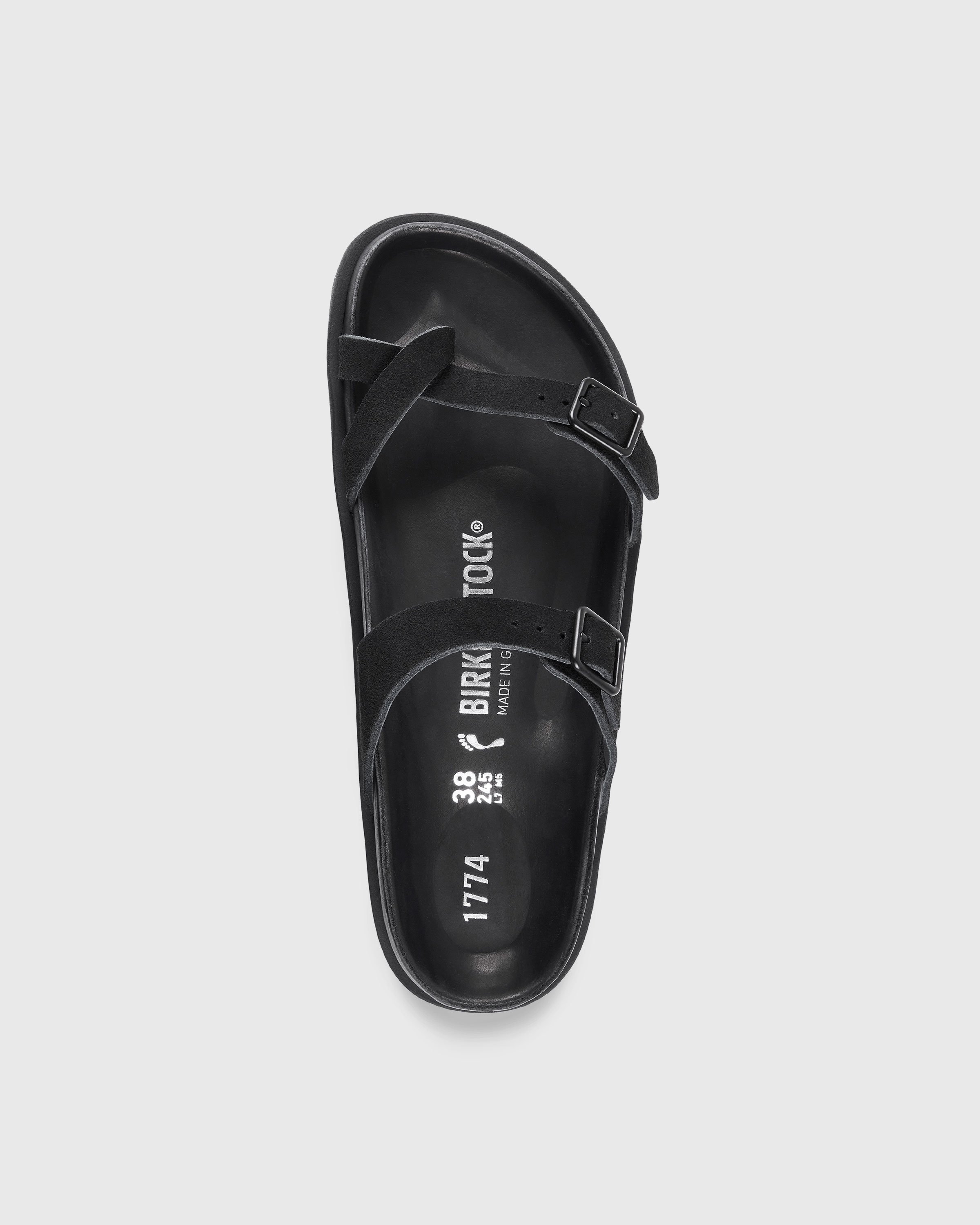 Birkenstock - Mayari Suede Leather Black - Footwear - Black - Image 4