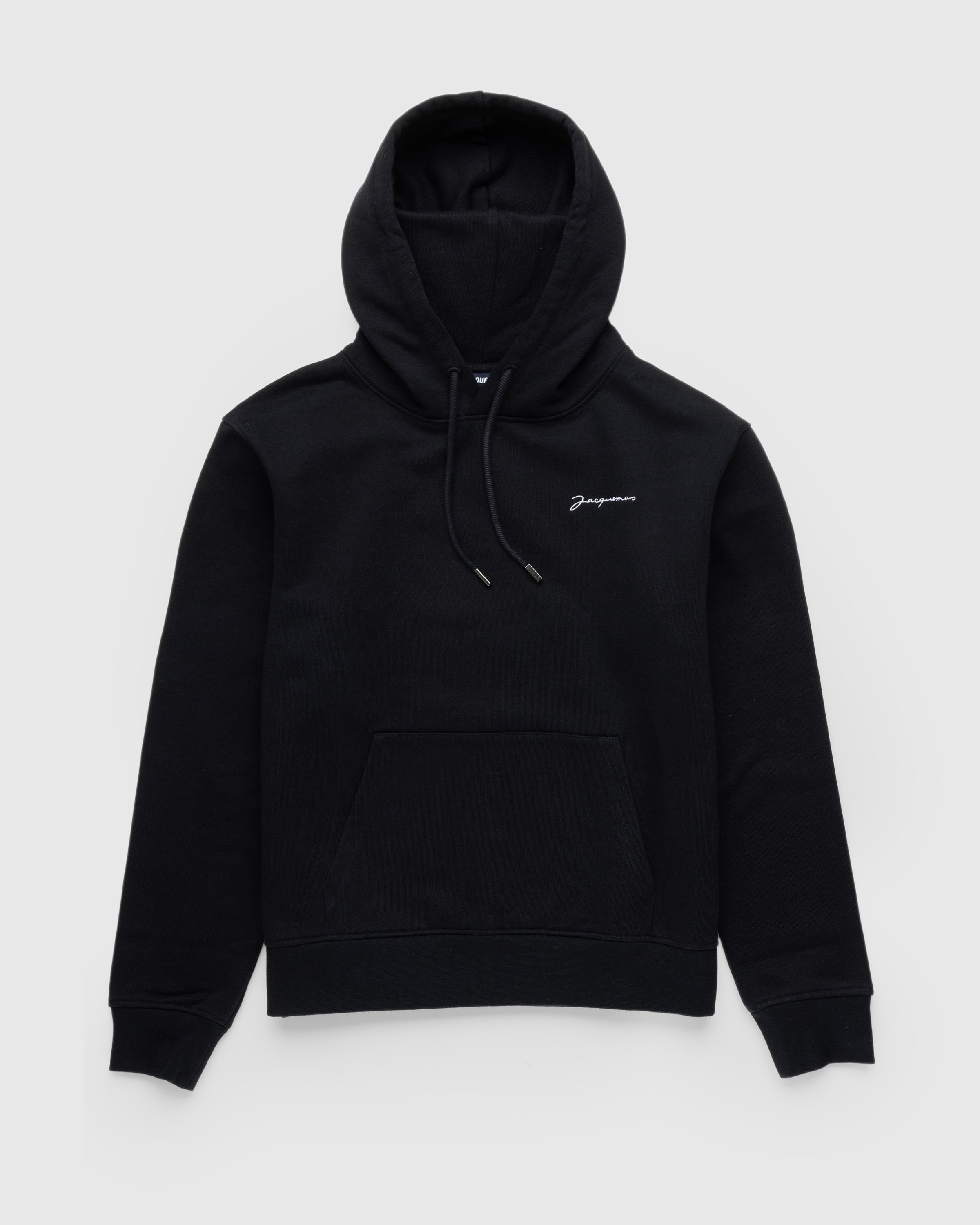 JACQUEMUS - Le Sweatshirt Brode Black - Clothing - BLACK - Image 1
