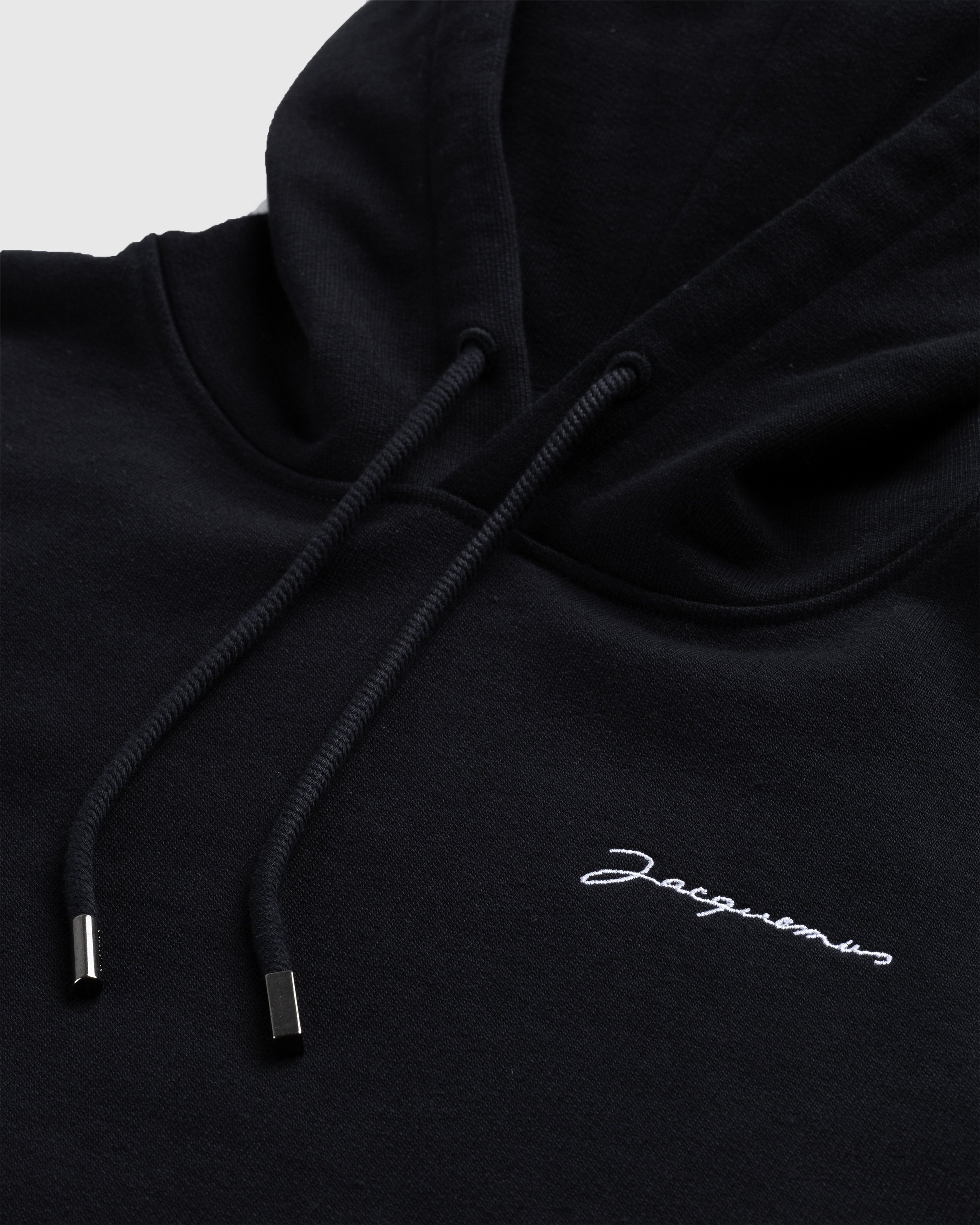 JACQUEMUS - Le Sweatshirt Brode Black - Clothing - BLACK - Image 5