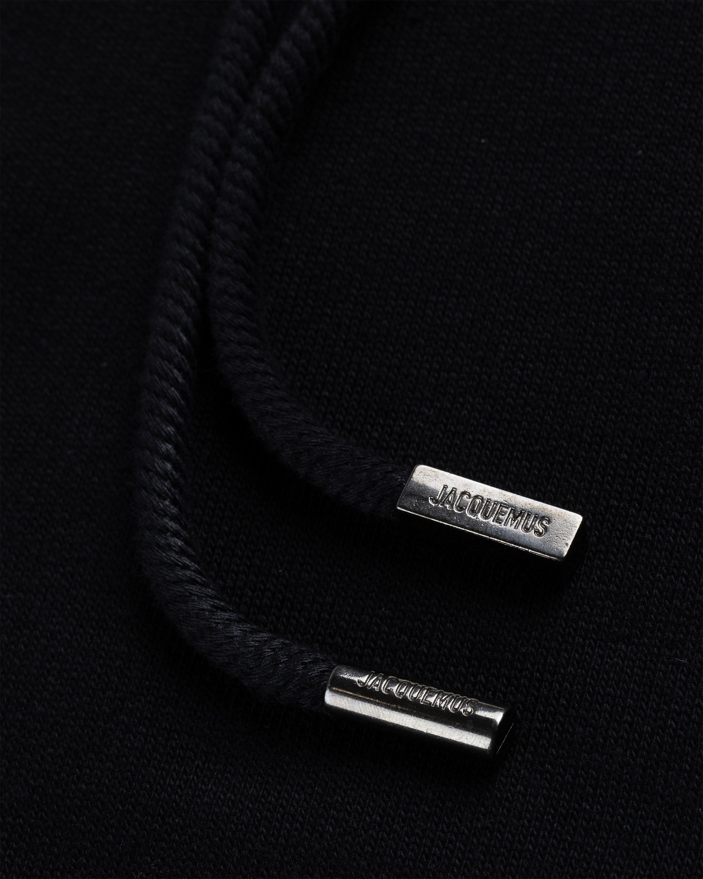 JACQUEMUS - Le Sweatshirt Brode Black - Clothing - BLACK - Image 6