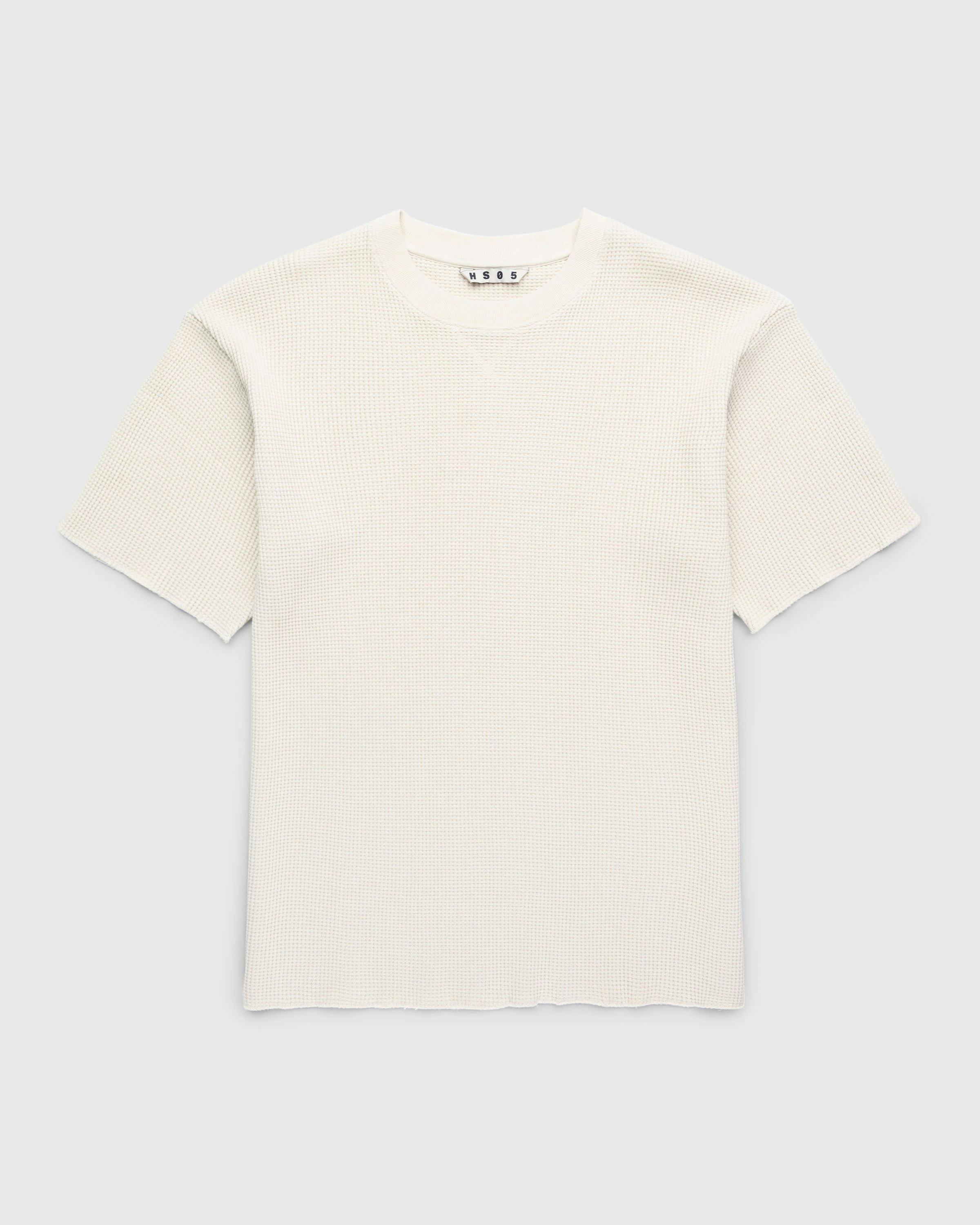 Highsnobiety HS05 - Thermal Short Sleeve Natural - Clothing - Beige - Image 1