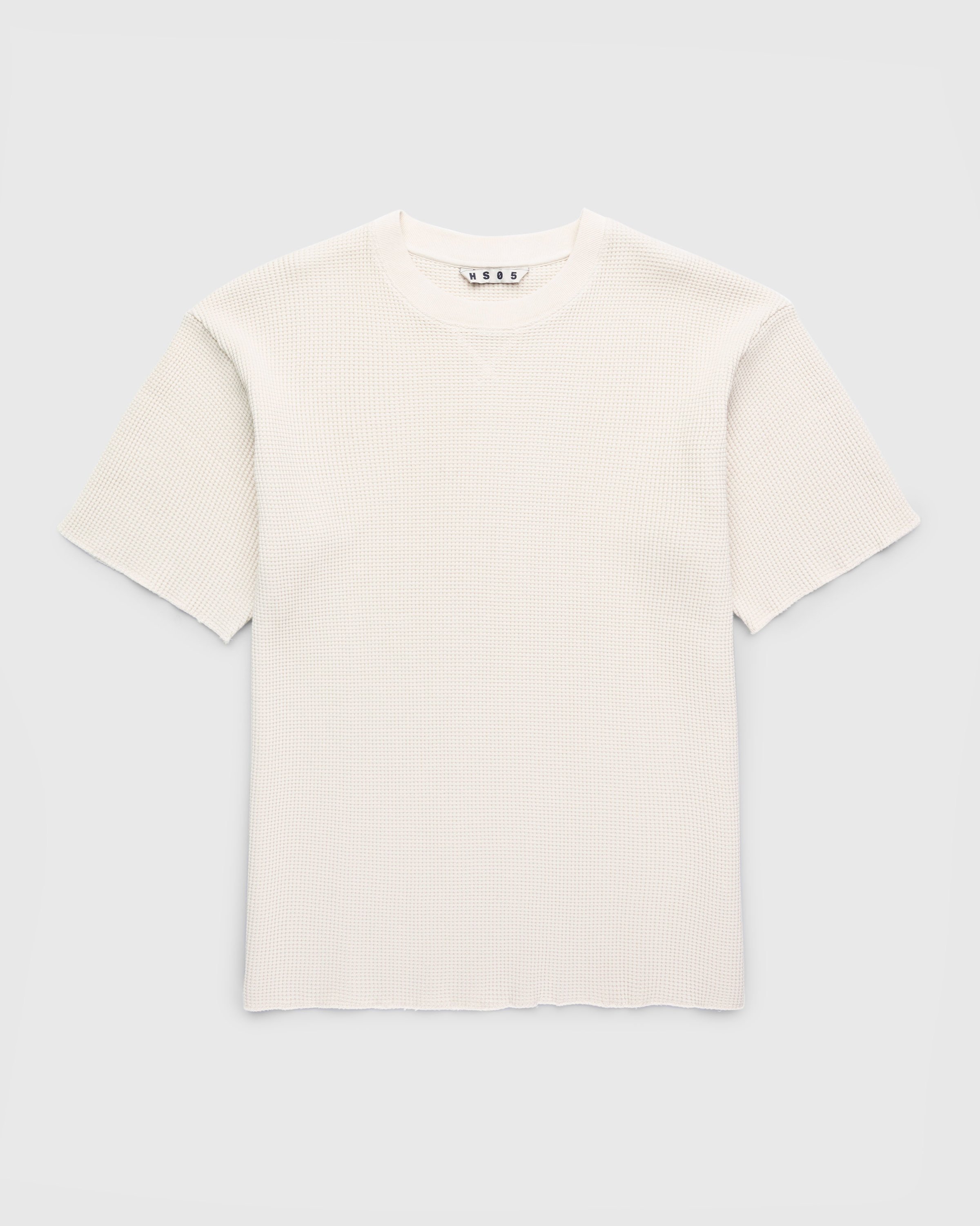 Highsnobiety HS05 - Thermal Short Sleeve Natural - Clothing - Beige - Image 1