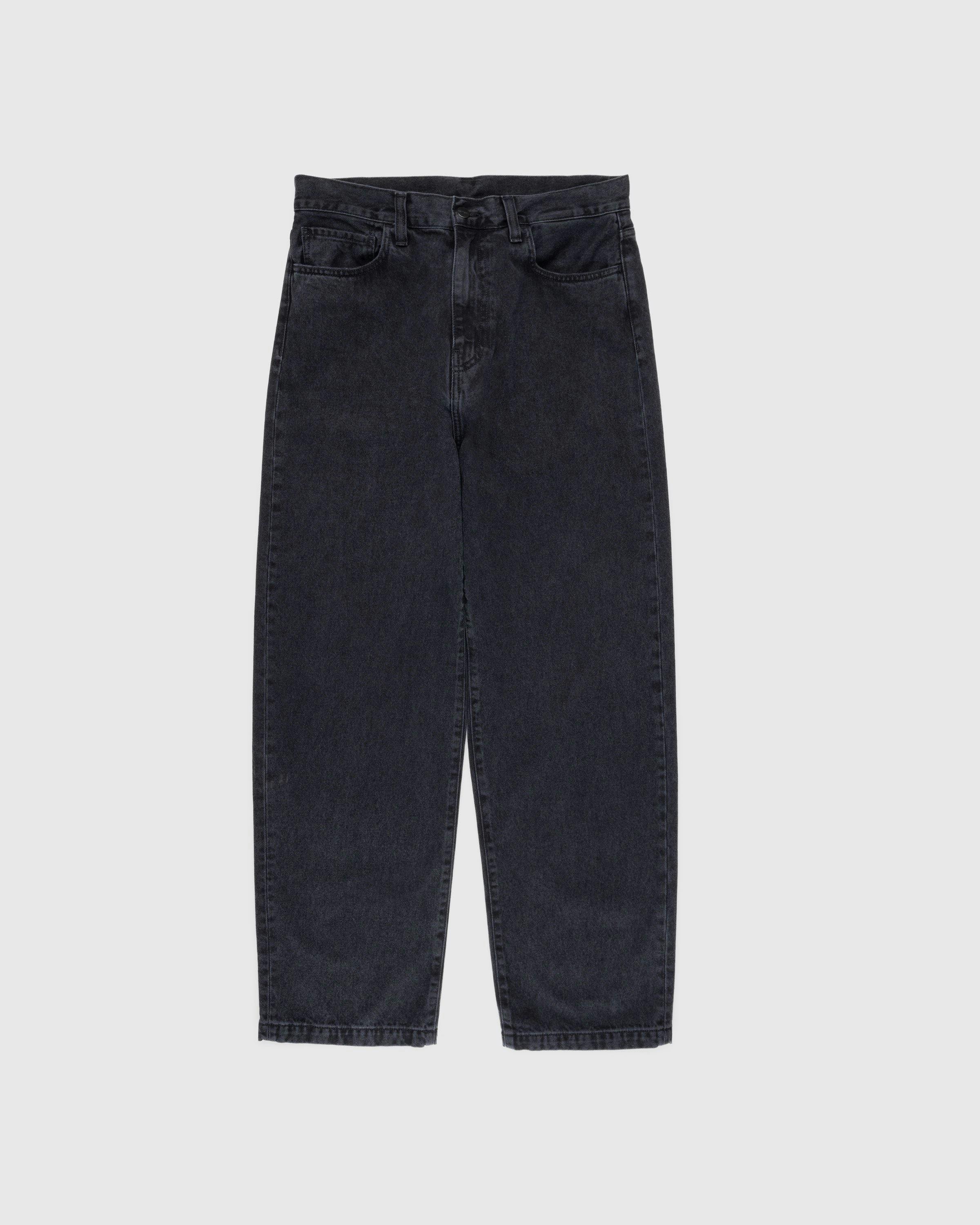 Carhartt WIP - Landon Pant Stonewashed Black - Clothing - Black - Image 1