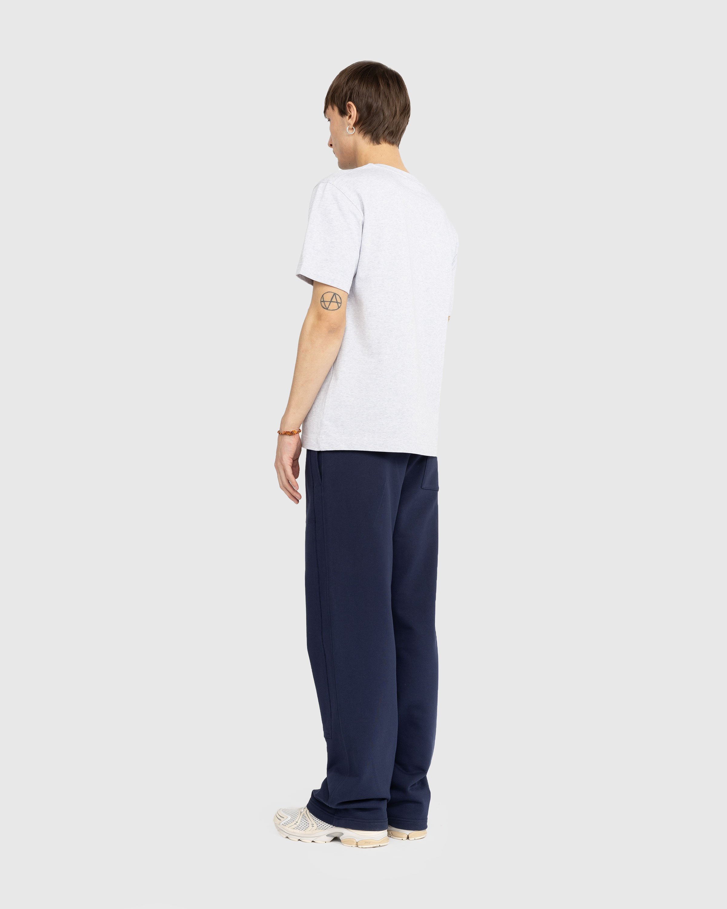 JACQUEMUS - Le T-Shirt Gros Grain Gray - Clothing - Grey - Image 4