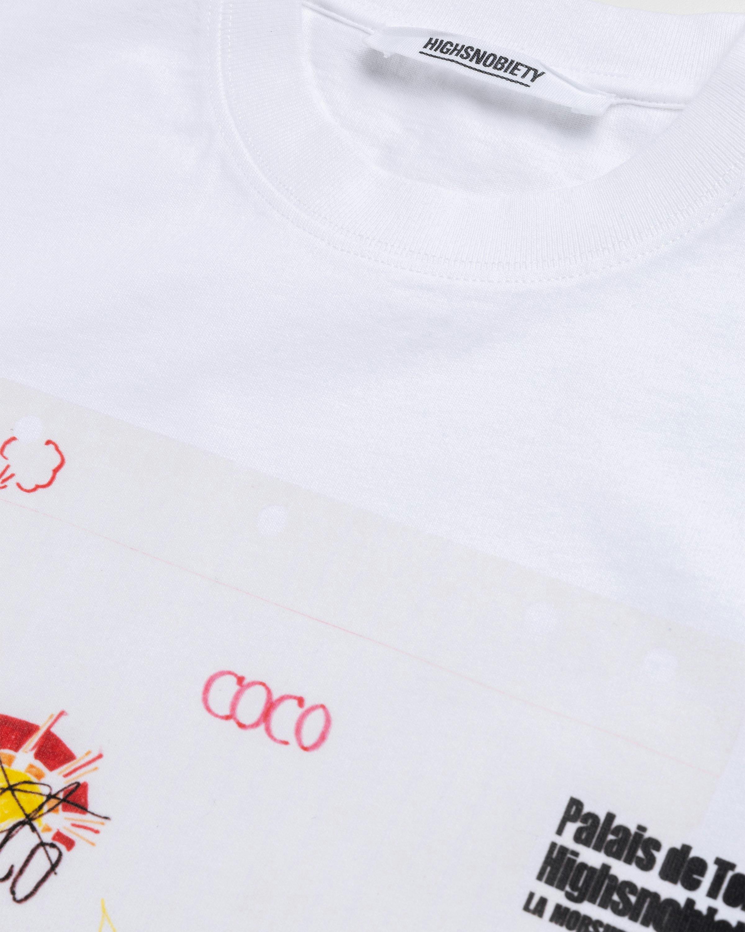 Palais de Tokyo x Highsnobiety - COCO 144 T-Shirt White - Clothing - White - Image 3