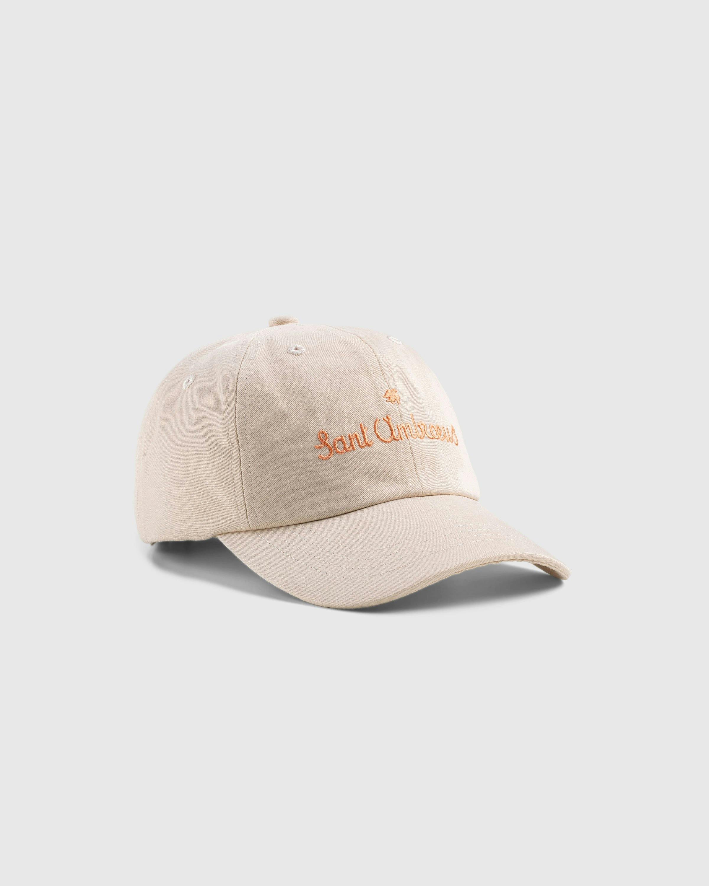 Highsnobiety x Sant Ambroeus - White Cap - Accessories - White - Image 1