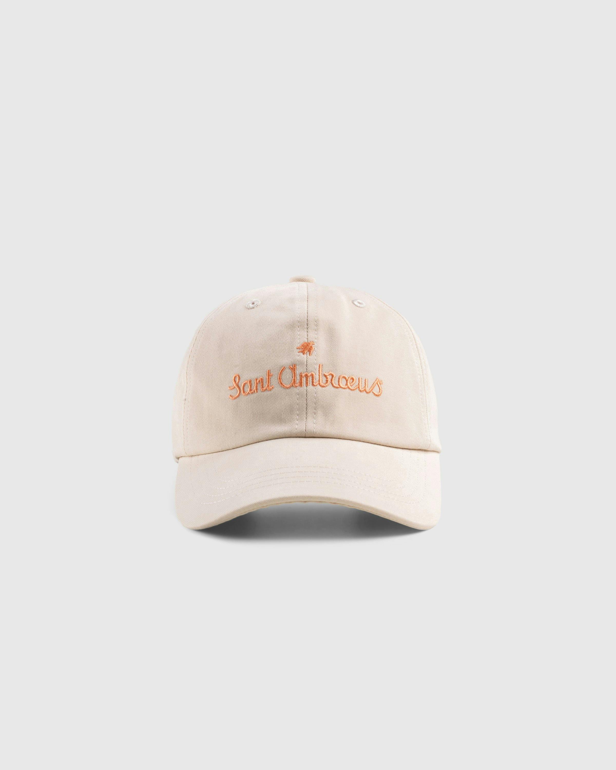 Highsnobiety x Sant Ambroeus - White Cap - Accessories - White - Image 3