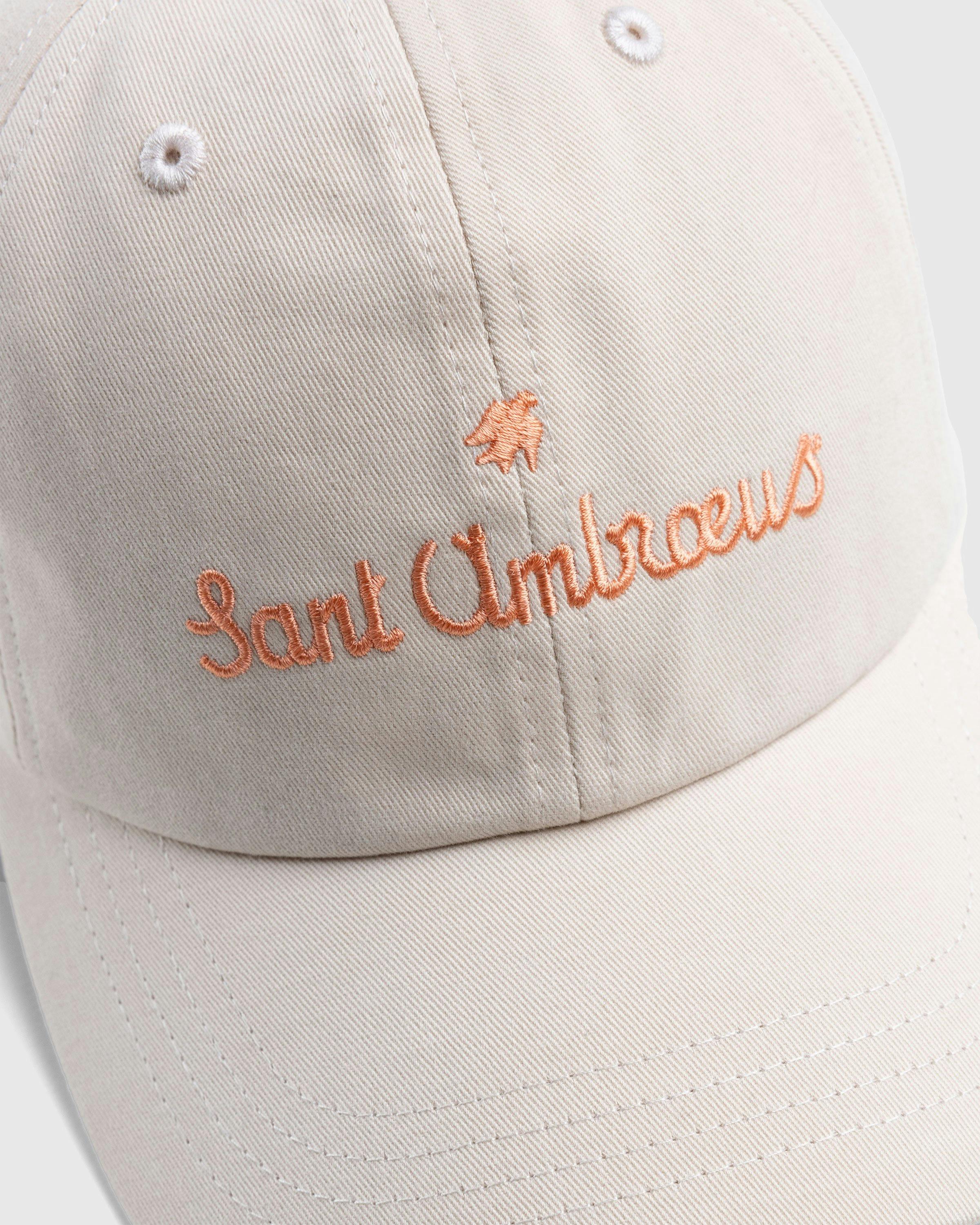 Highsnobiety x Sant Ambroeus - White Cap - Accessories - White - Image 5