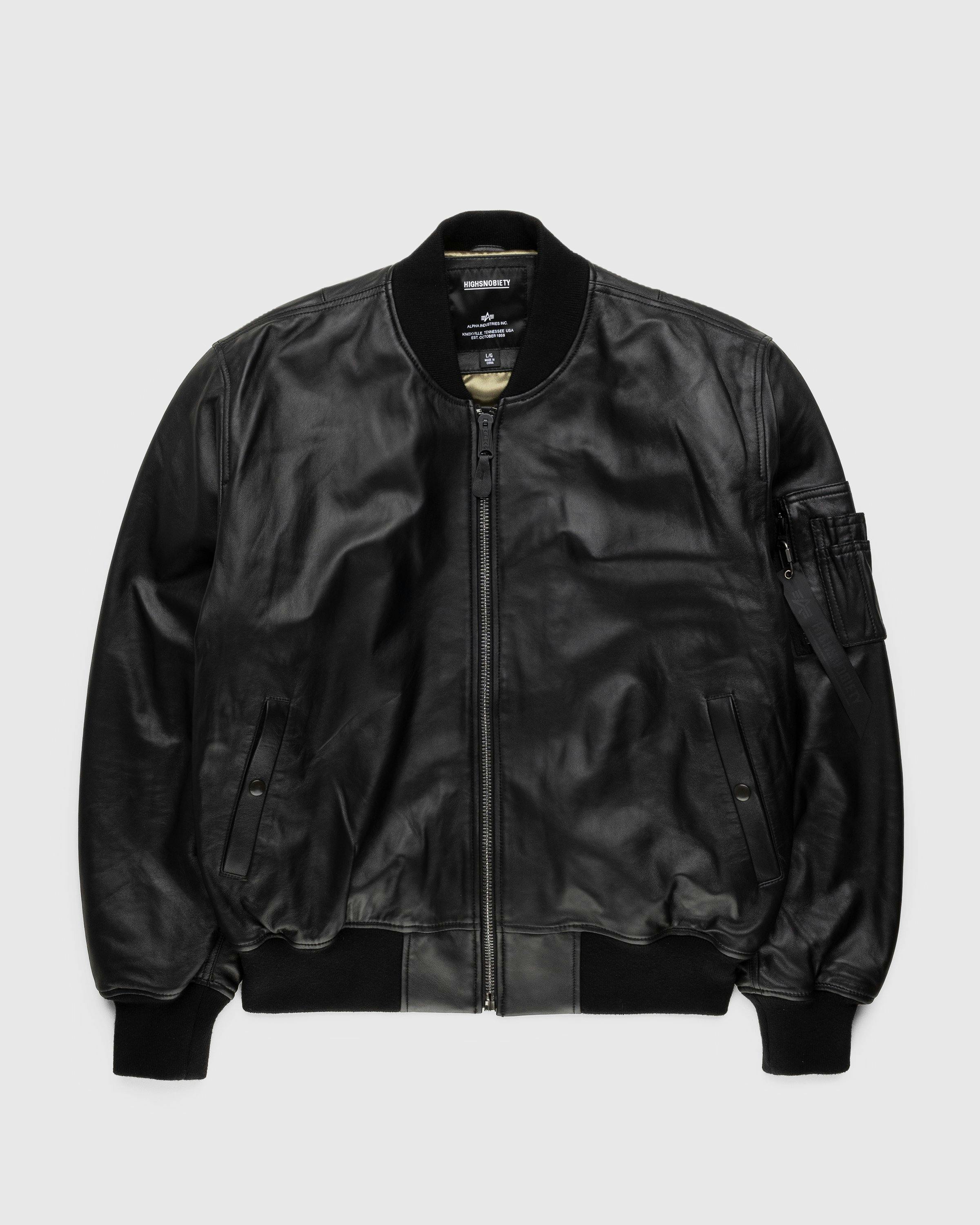 Alpha Industries x Highsnobiety - MA-1 Heritage Bomber Jacket - Clothing - Black - Image 1