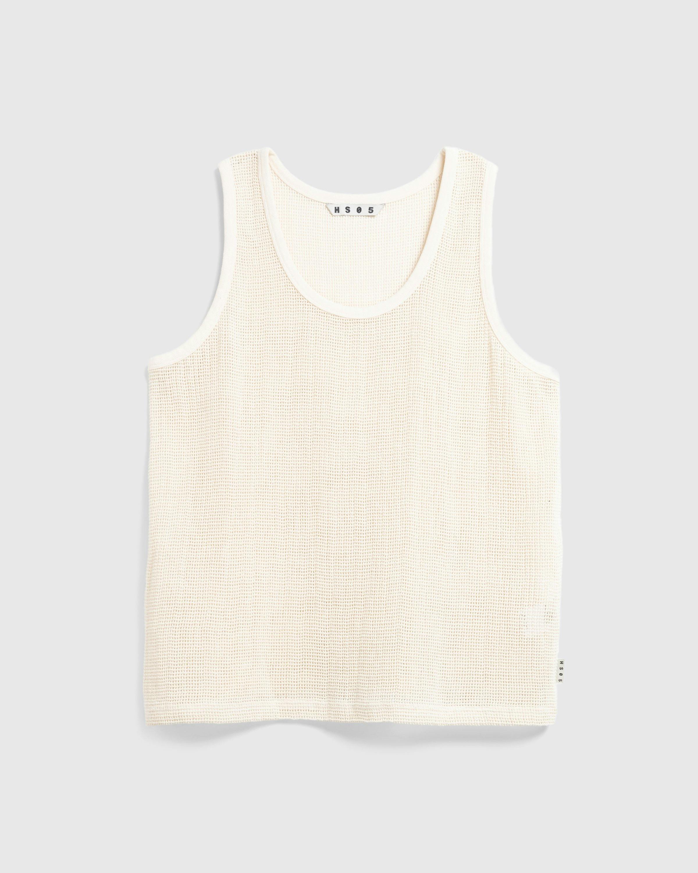 Highsnobiety HS05 - Pigment Dyed Cotton Mesh Tank Top - Clothing -  - Image 1