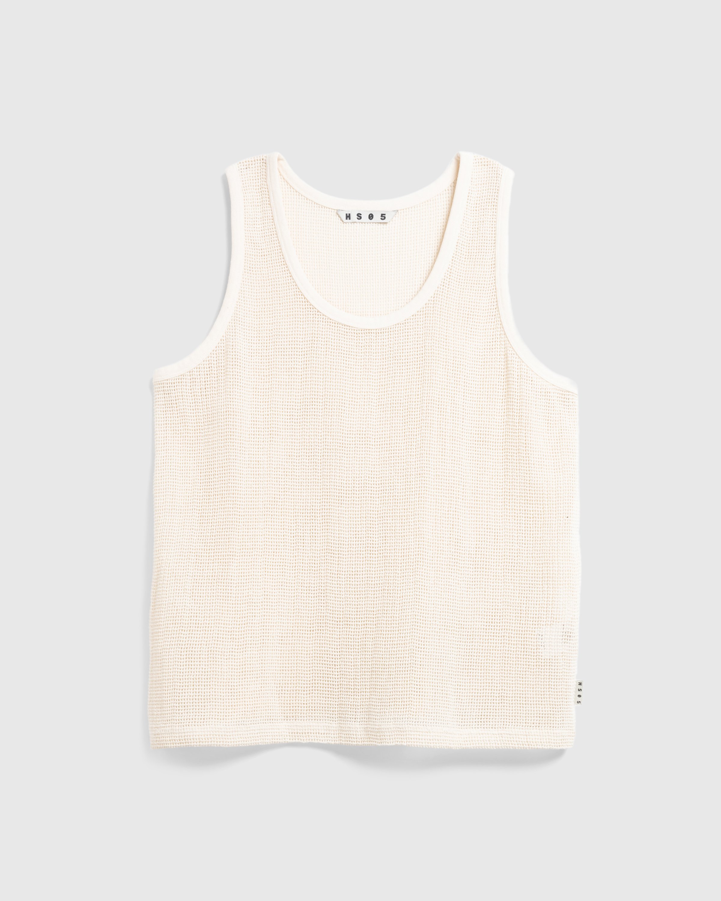 Highsnobiety HS05 - Pigment Dyed Cotton Mesh Tank Top - Clothing -  - Image 1