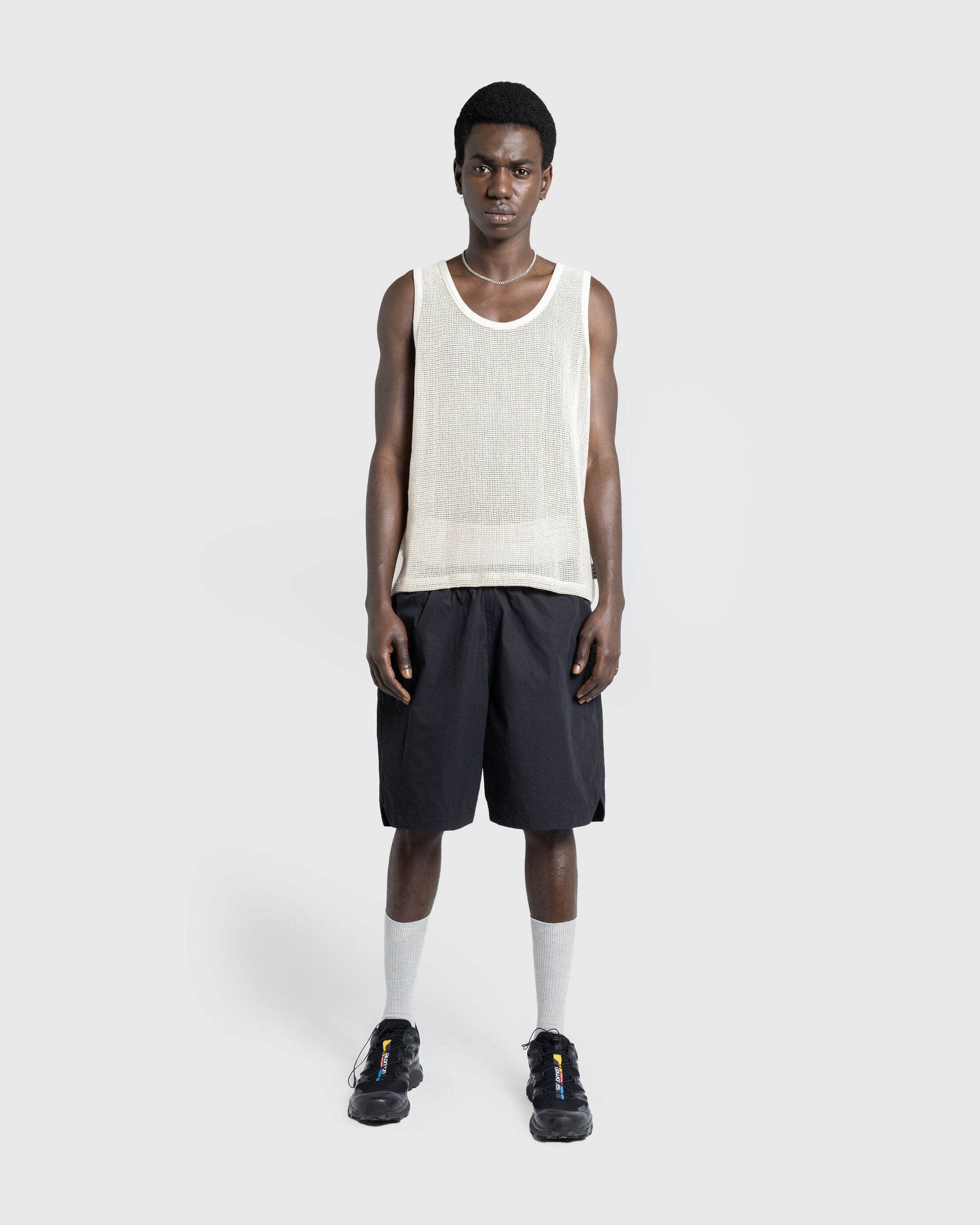 Highsnobiety HS05 - Pigment Dyed Cotton Mesh Tank Top - Clothing -  - Image 4