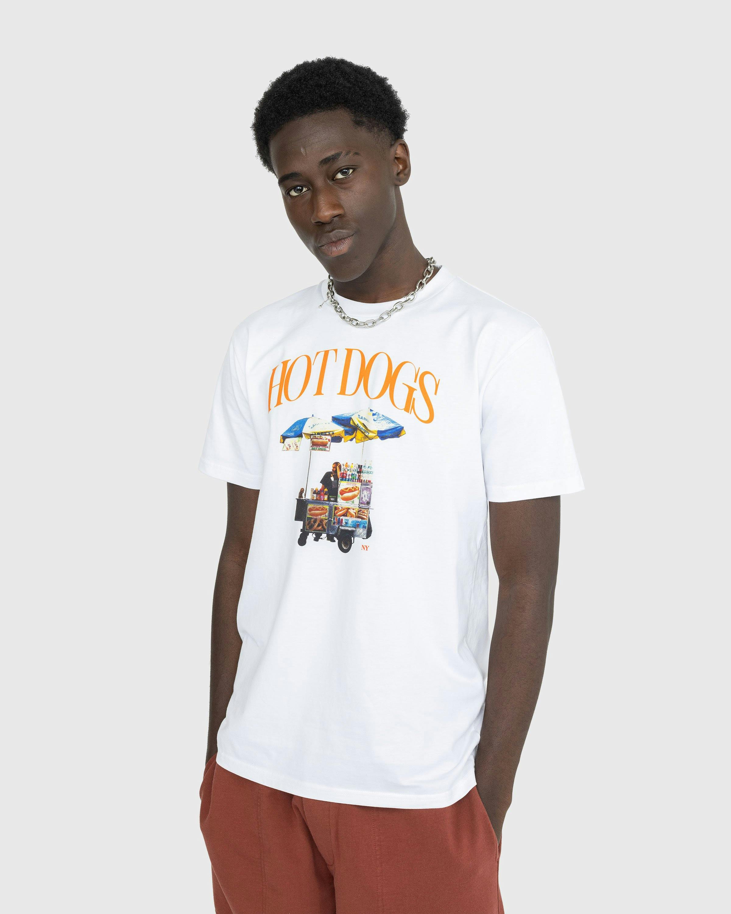 At The Moment x Highsnobiety - Hot Dog T-Shirt - Clothing - White - Image 2