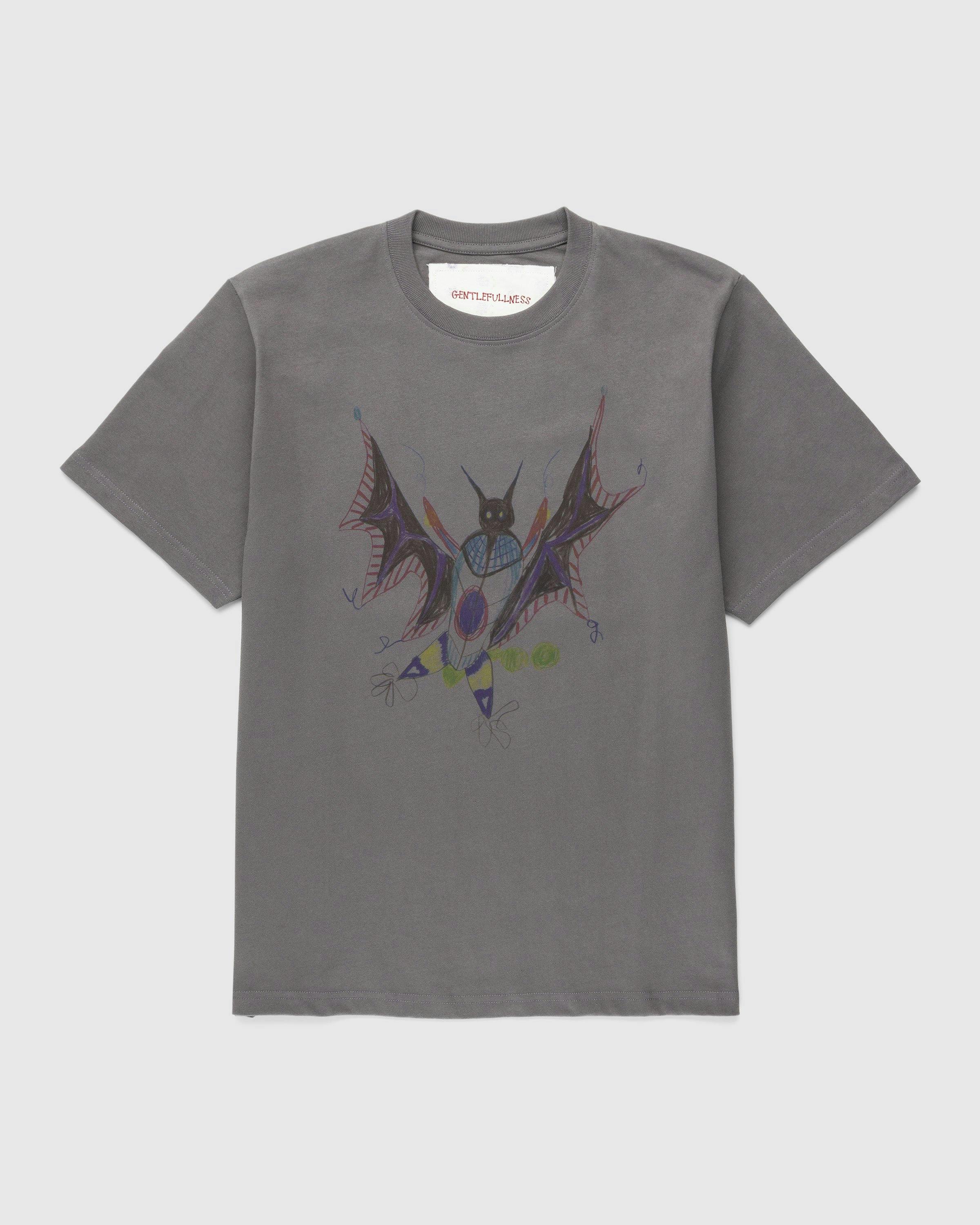 Gentle Fullness - Recycled Cotton Bat Tee Black - Clothing - Black - Image 1