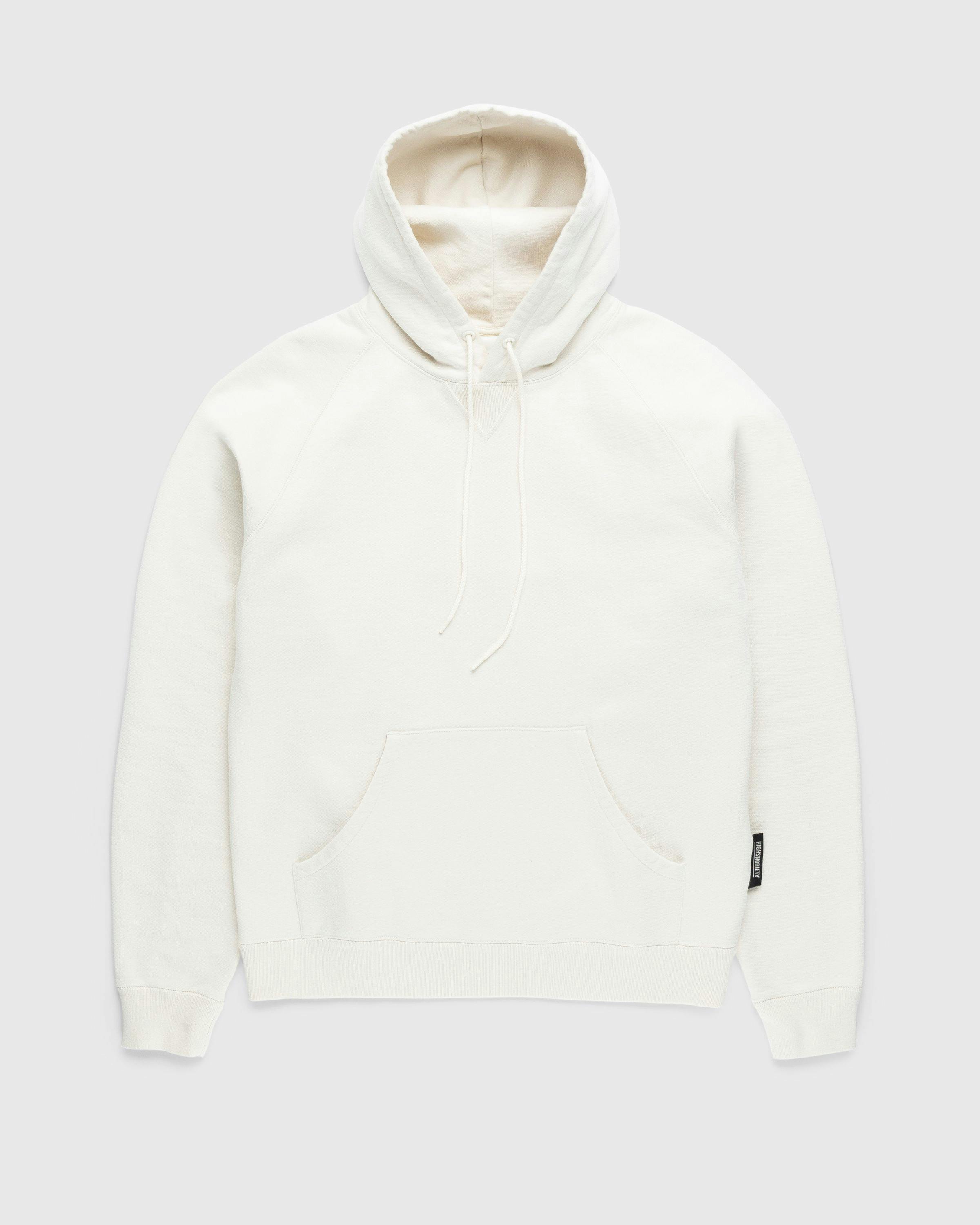 Highsnobiety - Heavy Fleece Hoodie Ivory - Clothing - Beige - Image 1