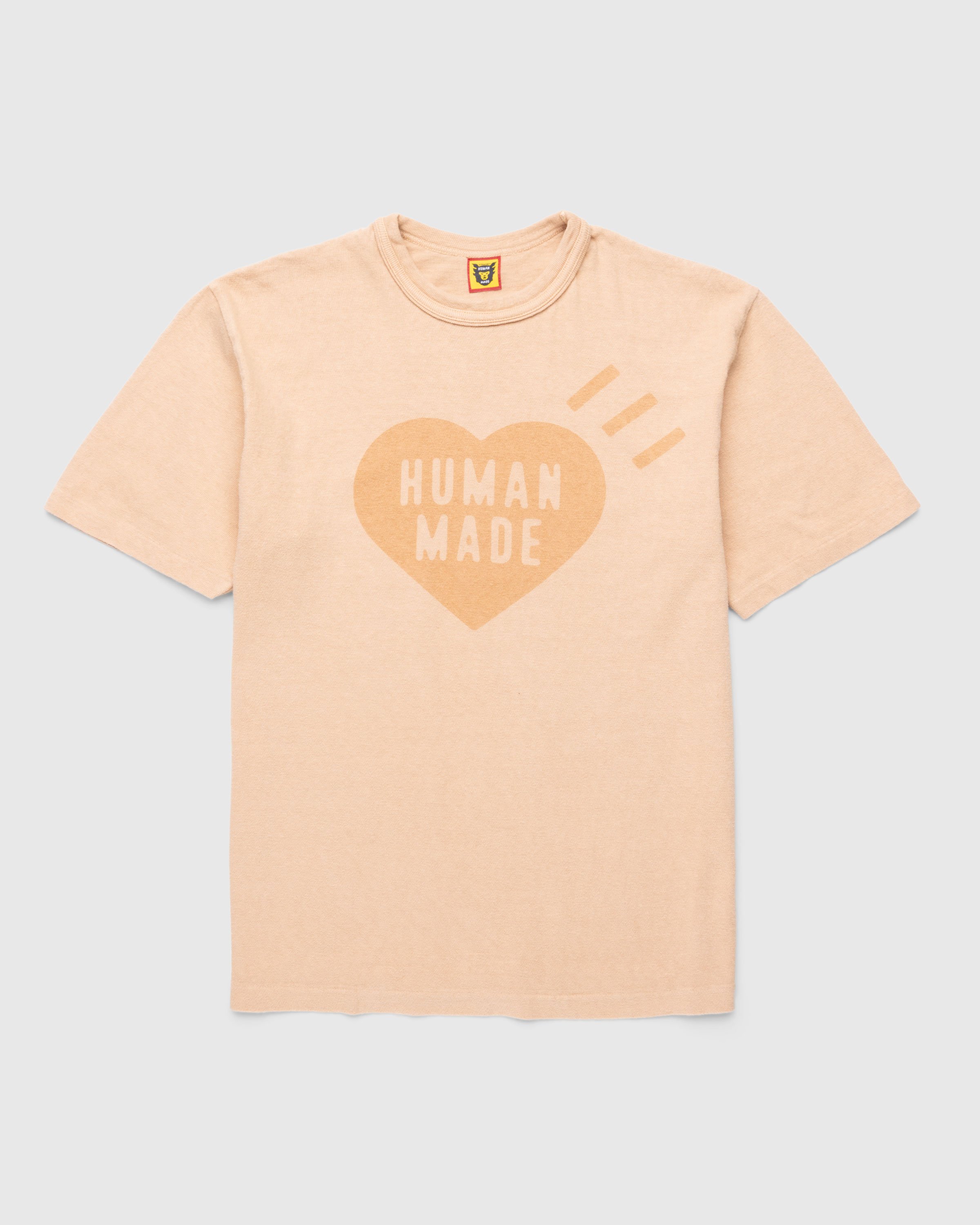 Human Made - Ningen-sei Plant Dyed T-Shirt Beige - Clothing - Beige - Image 1