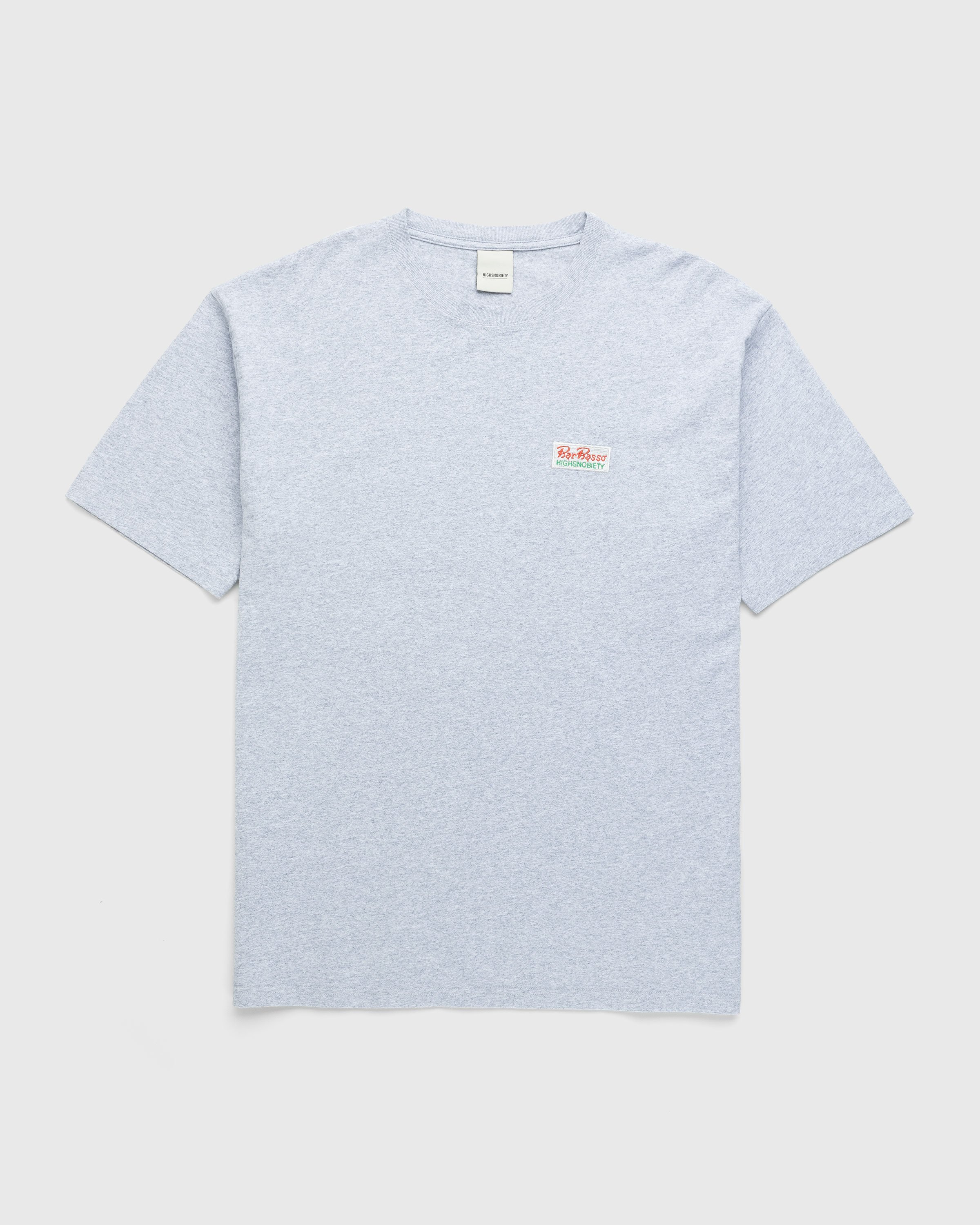 Bar Basso x Highsnobiety - Graphic T-Shirt Grey - Clothing - Grey - Image 2