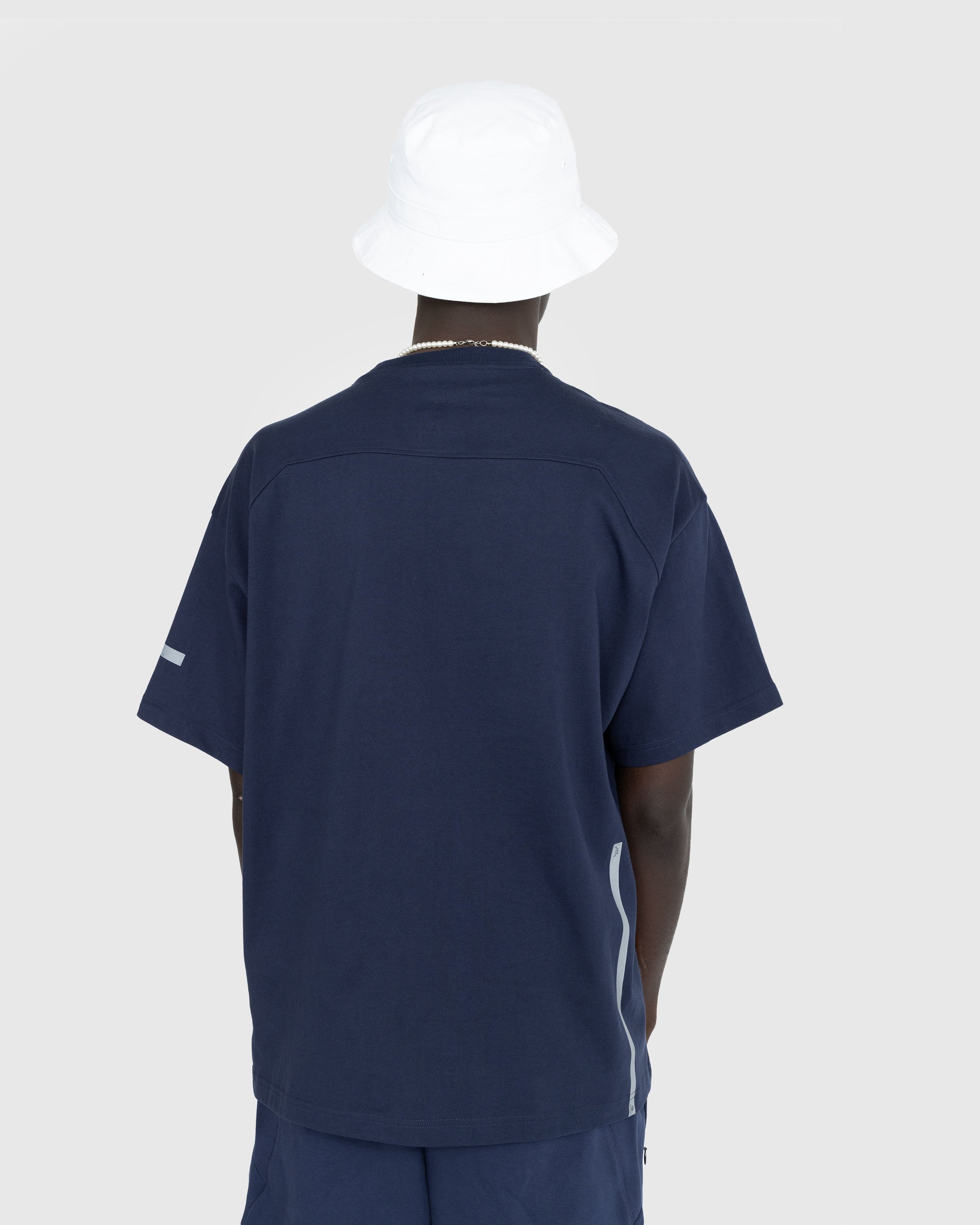 Converse x A-Cold-Wall* - Reflective T-Shirt Navy - Clothing - Blue - Image 3