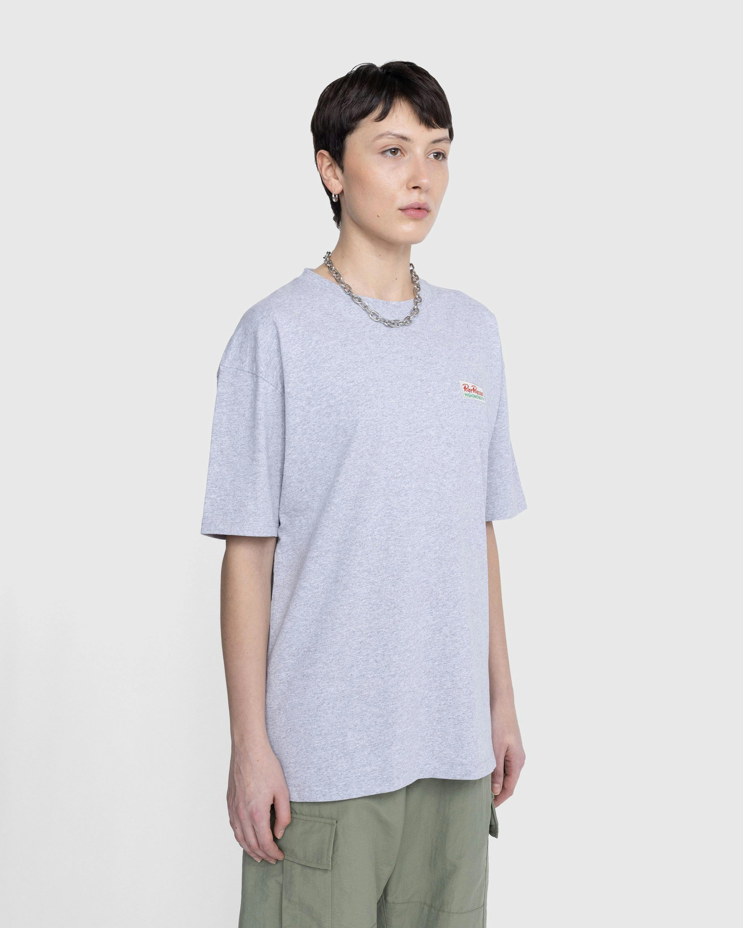 Bar Basso x Highsnobiety - Graphic T-Shirt Grey - Clothing - Grey - Image 4