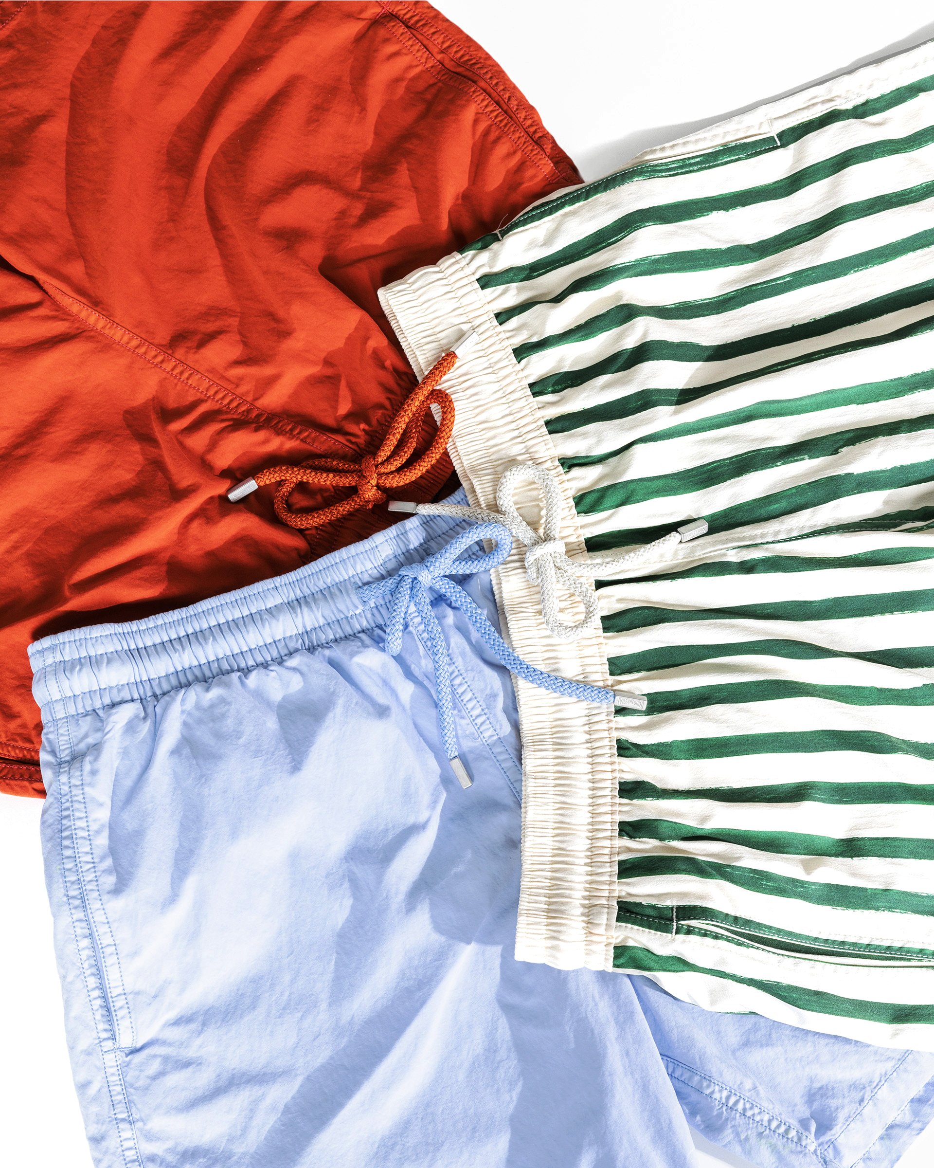 Vilebrequin x Highsnobiety - Solid Swim Shorts Red Tea - Clothing - Red - Image 11