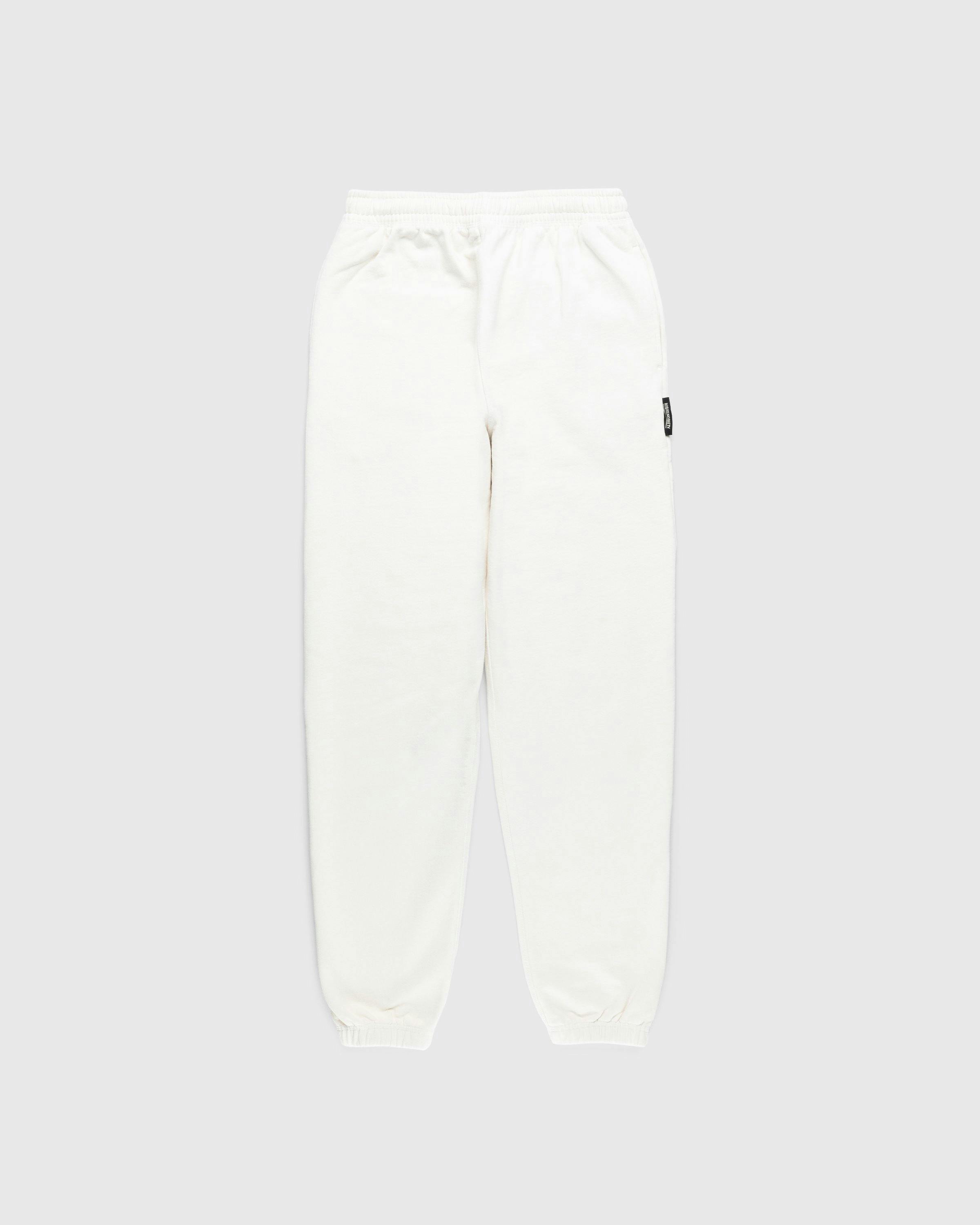 Highsnobiety - Heavy Fleece Pant White - Clothing - Beige - Image 1