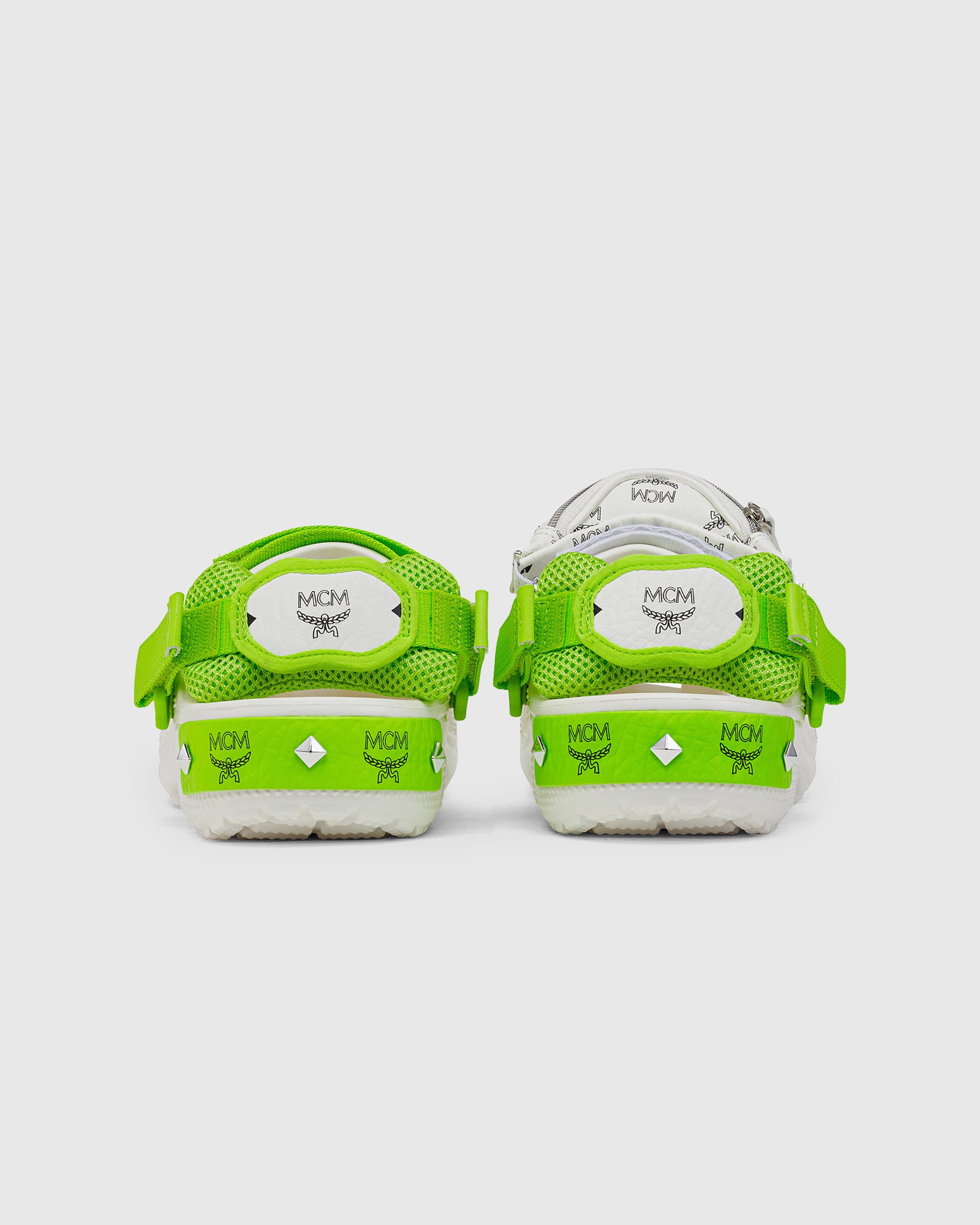 MCM x Crocs - Belt Bag Clog White - Footwear - White - Image 4