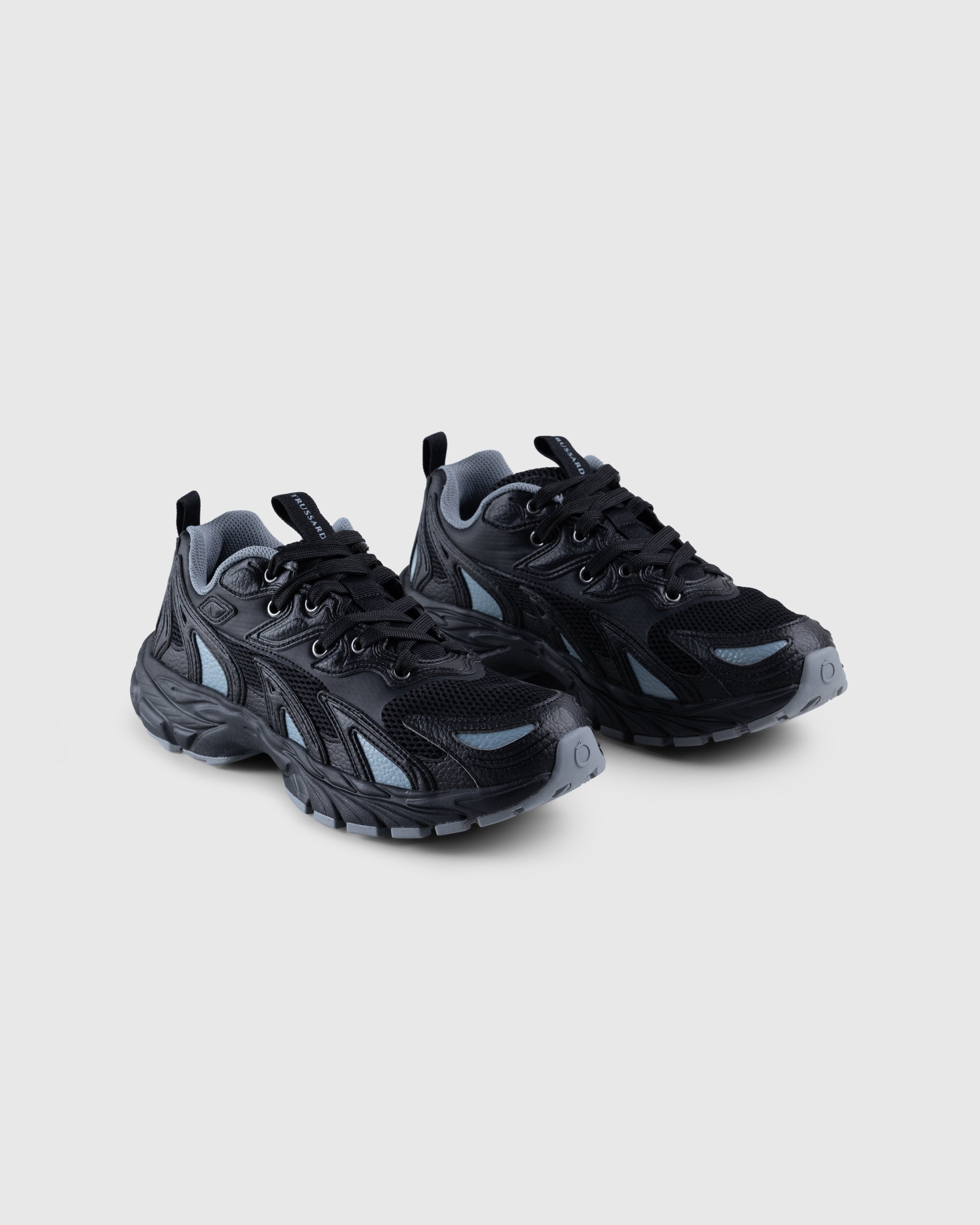 Trussardi - Retro Runner Sneaker - Footwear - Black - Image 3