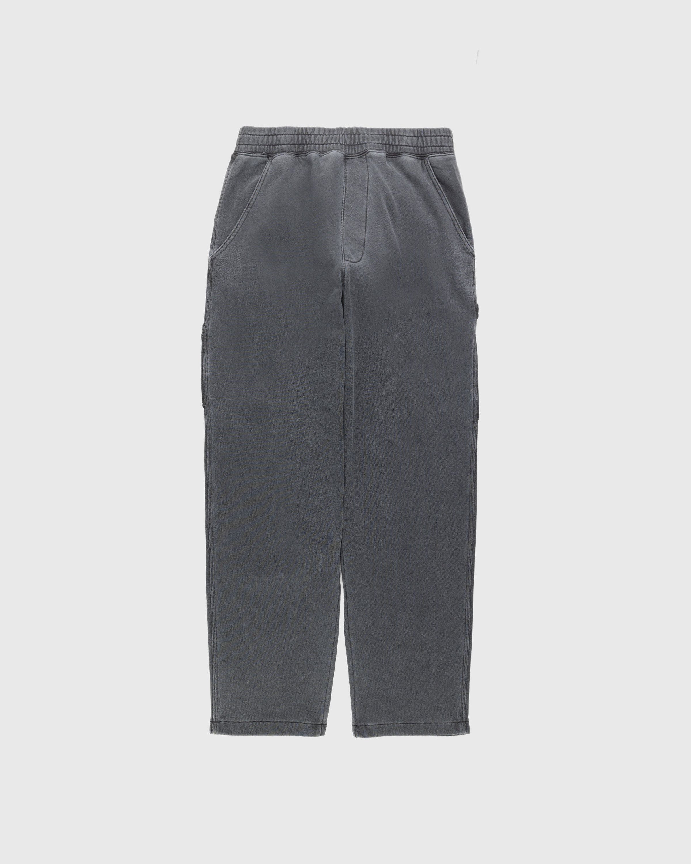 Carhartt WIP - Arling Single Knee Sweatpant Garment-Dyed Black - Clothing - Black - Image 1