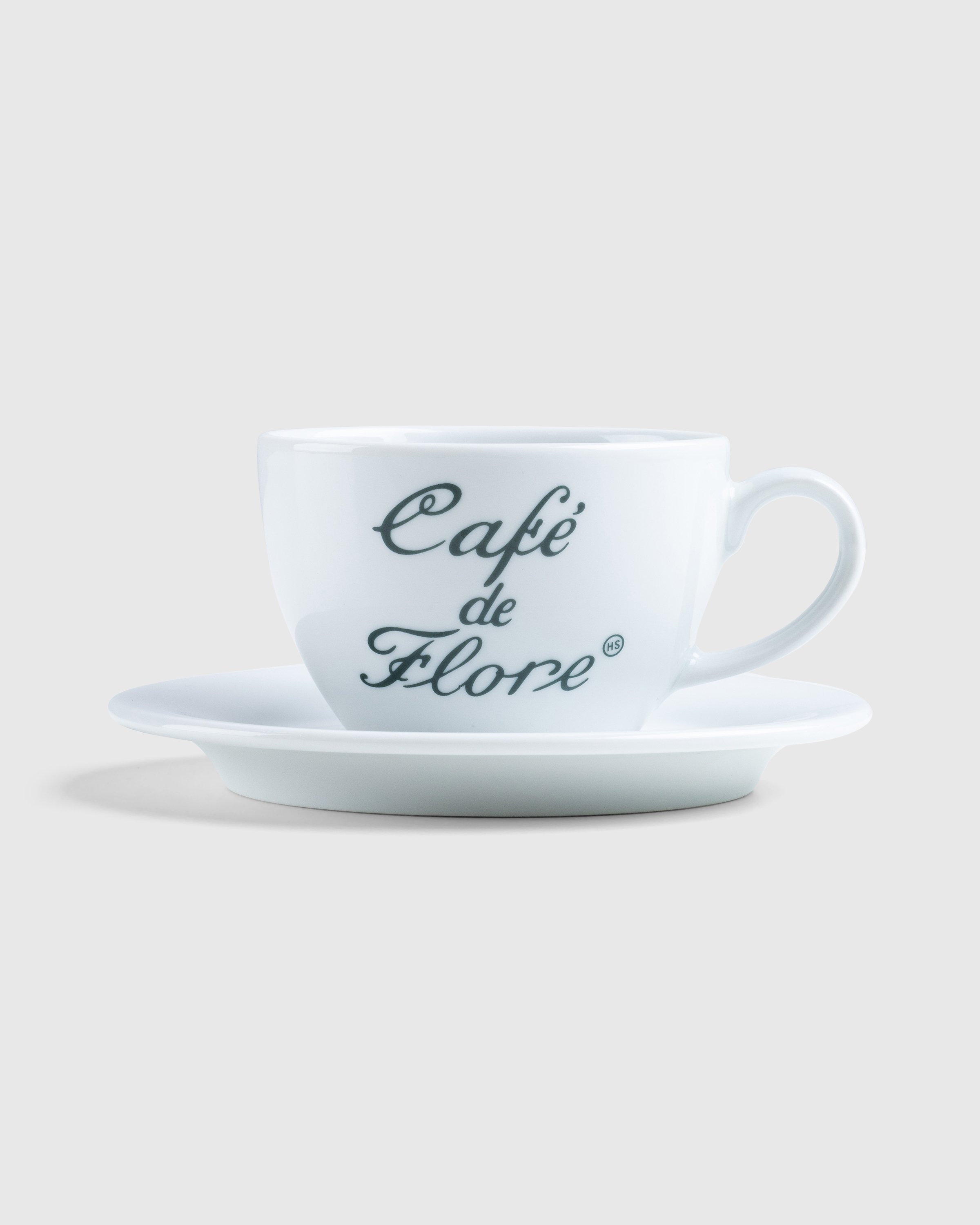 Café de Flore x Highsnobiety - Breakfast Cup and Saucer - Lifestyle - White - Image 1