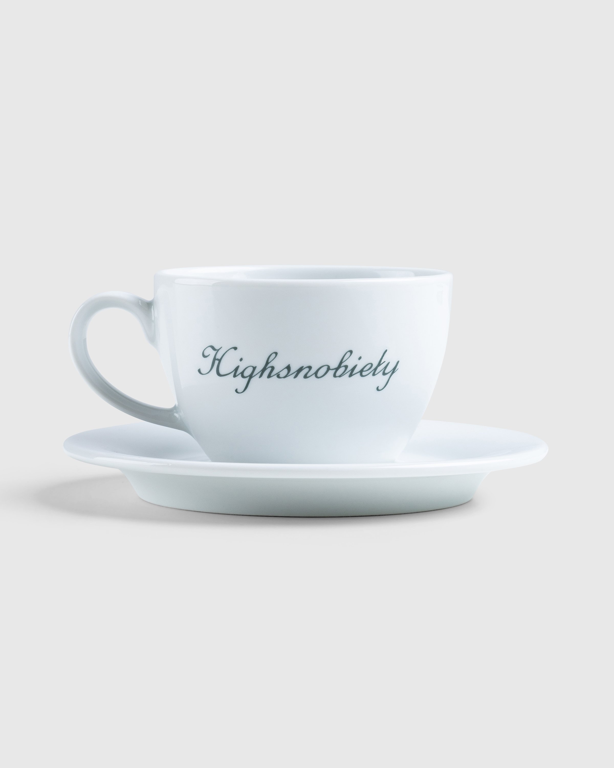Café de Flore x Highsnobiety - Breakfast Cup and Saucer - Lifestyle - White - Image 2