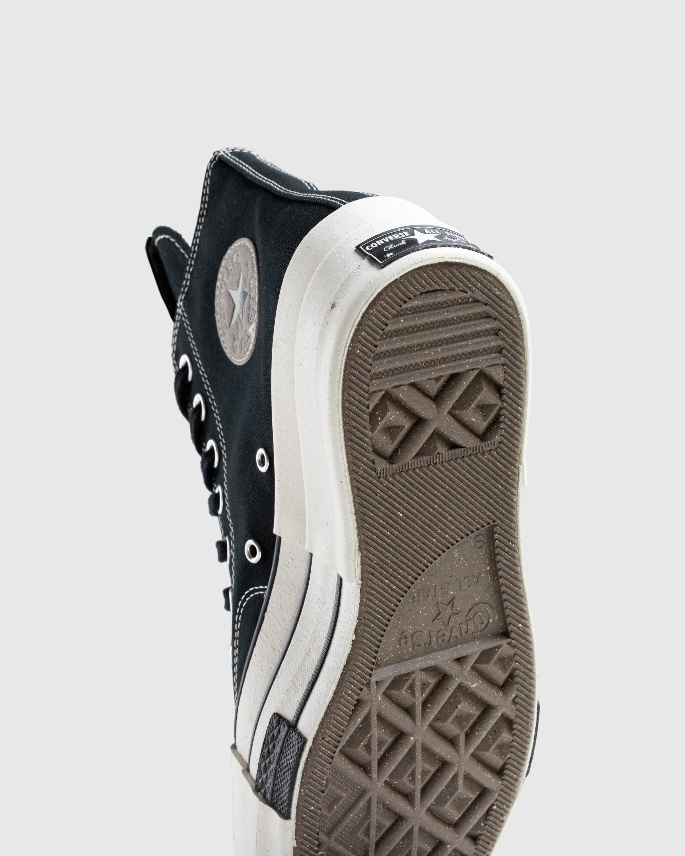 Converse x DRKSHDW - DBL DRKSTAR HI Black/Egret/White - Footwear - Multi - Image 6