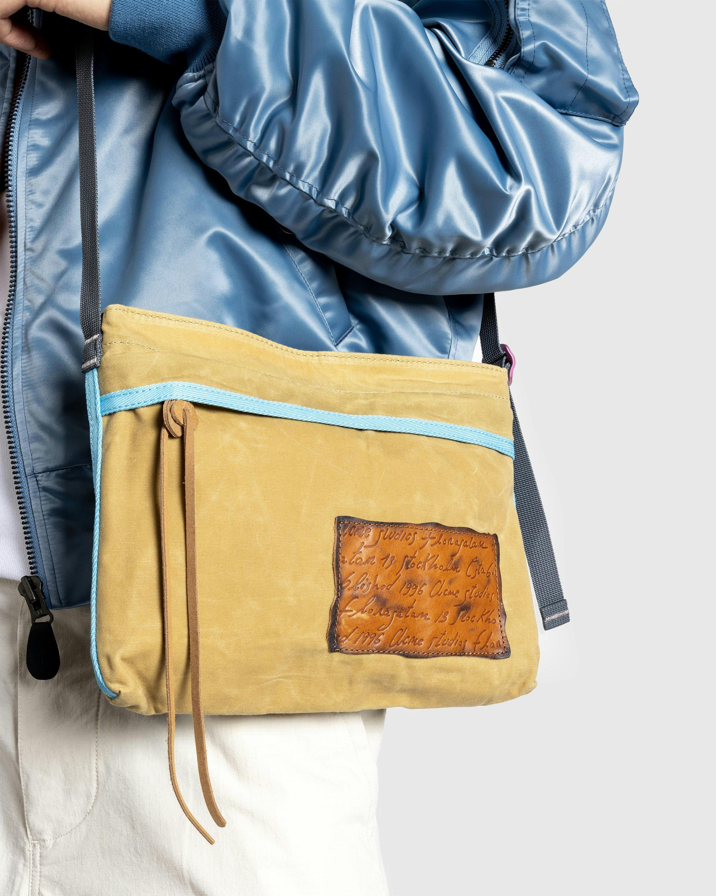 Acne Studios - FN-UX-BAGS000143 Beige/Blue - Accessories - Beige - Image 5