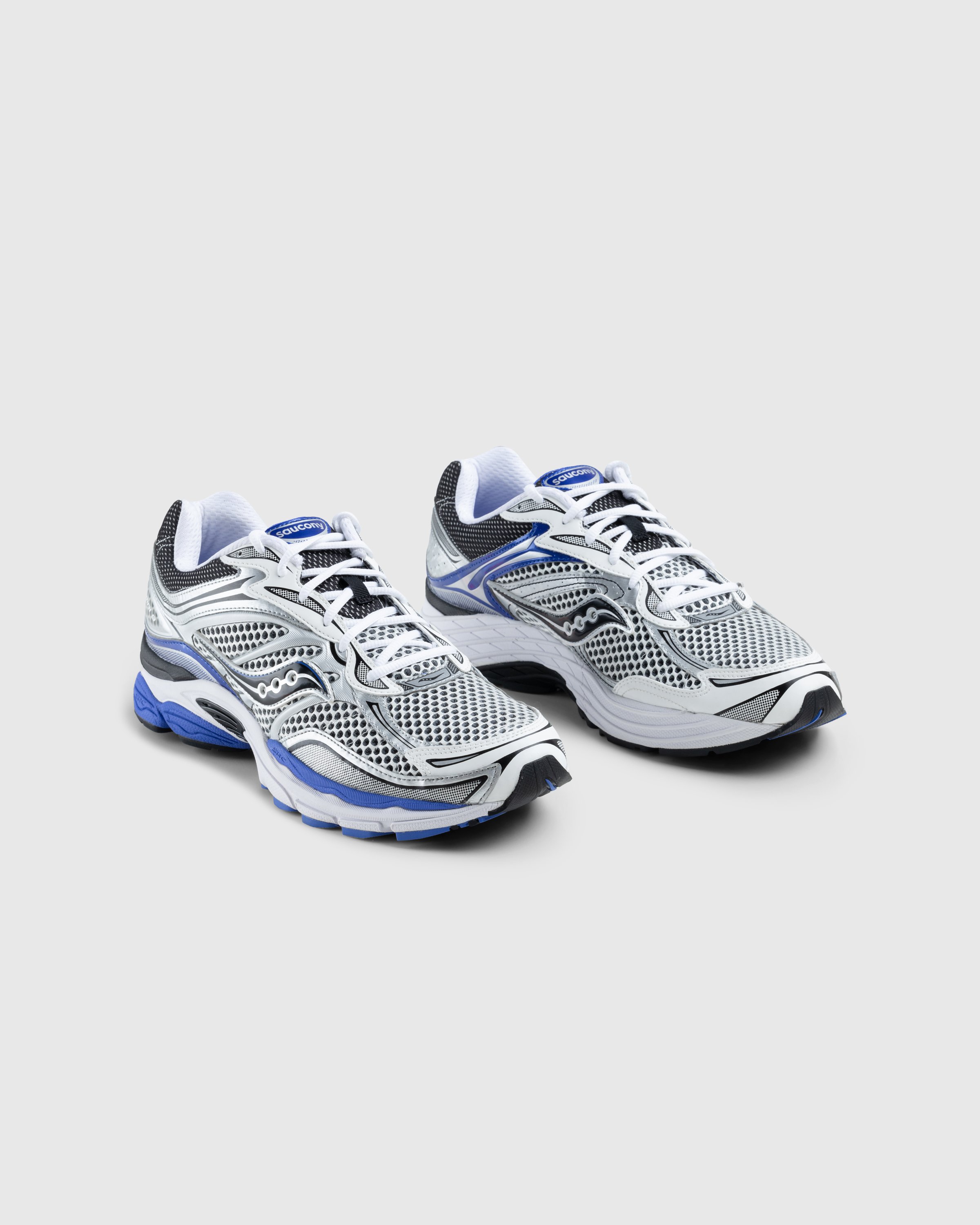 Saucony - ProGrid Omni 9 Silver/Blue - Footwear - Multi - Image 3