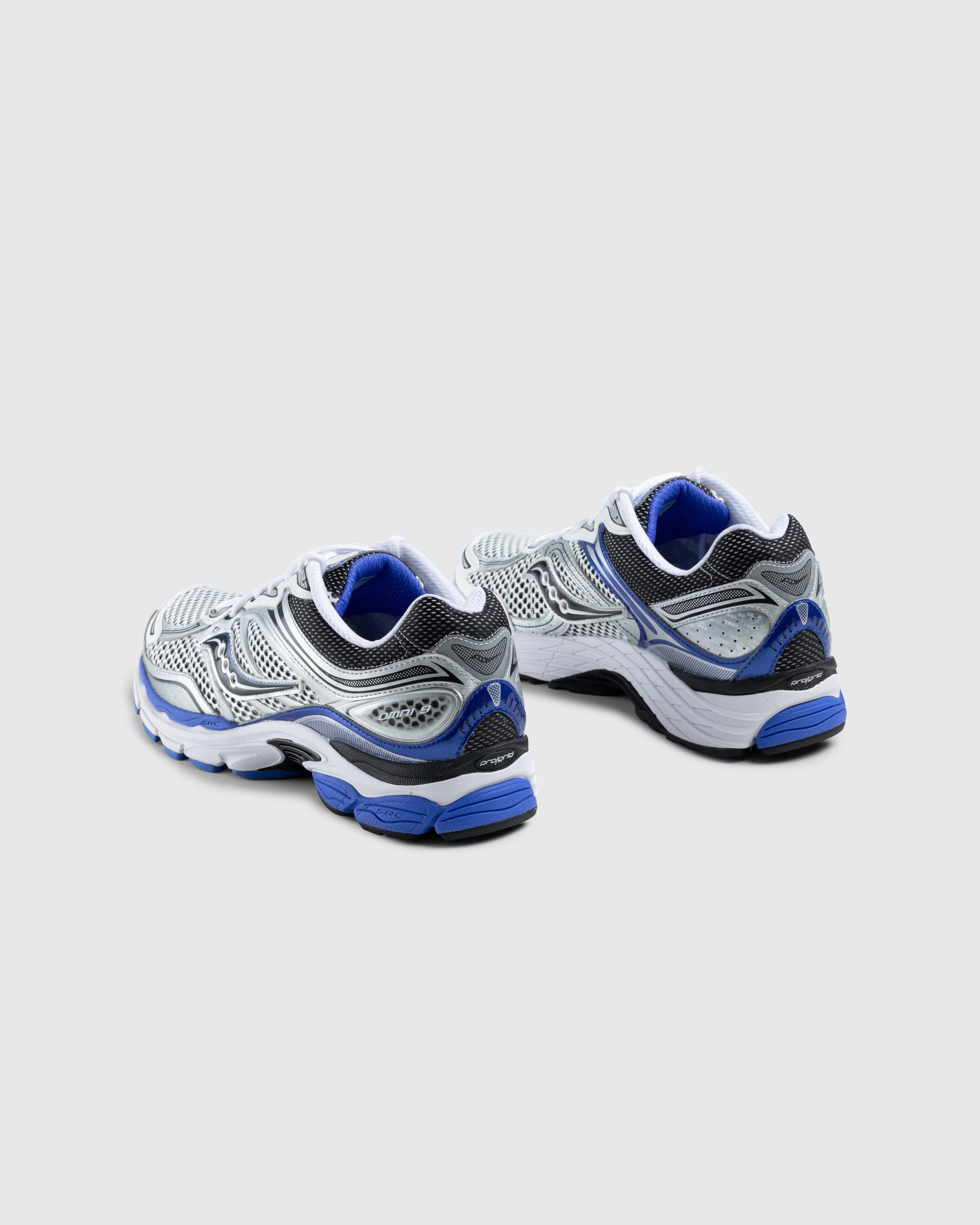 Saucony - ProGrid Omni 9 Silver/Blue - Footwear - Multi - Image 4
