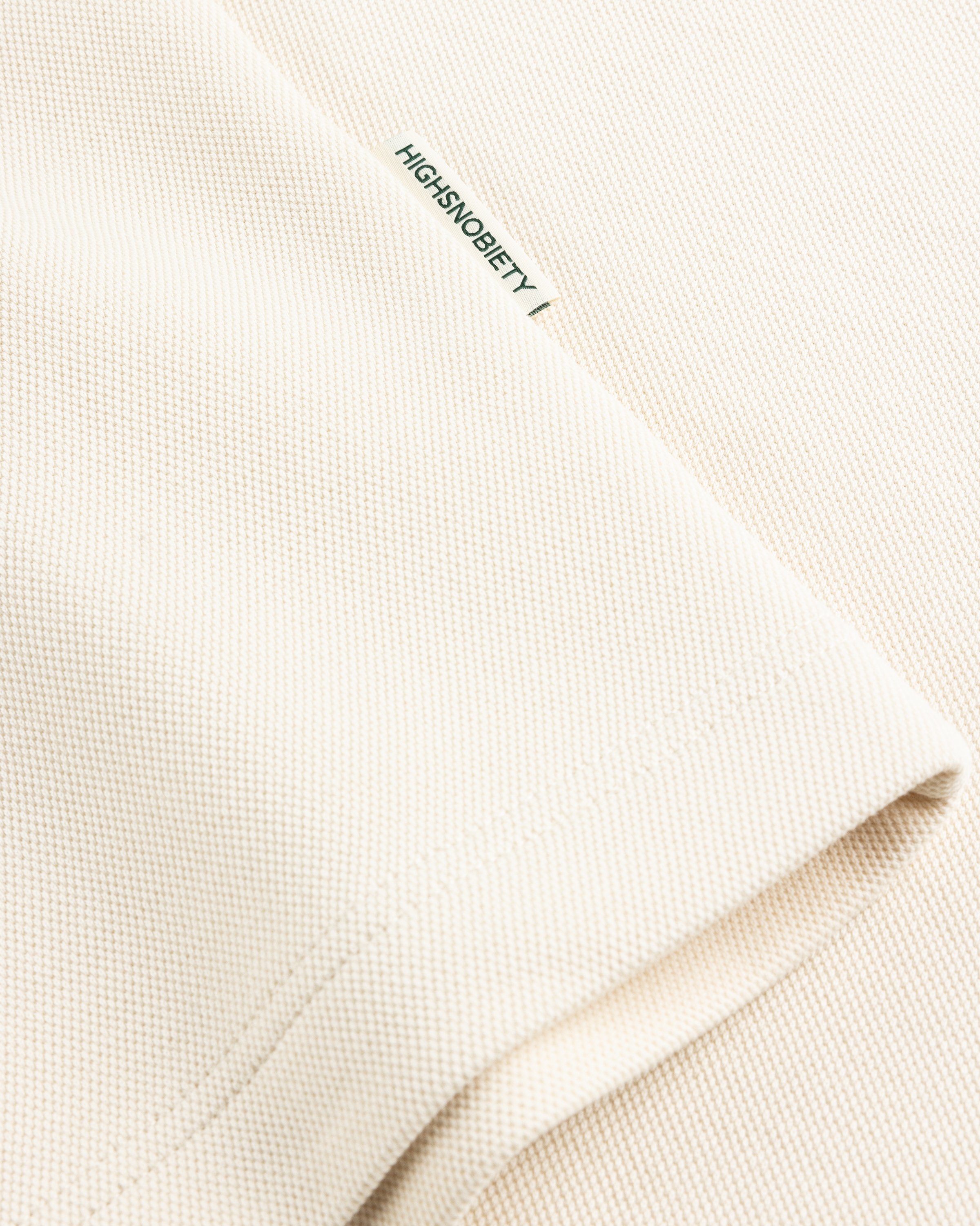 Lacoste x Highsnobiety - Eggshell Polo Shirt - Clothing - Eggshell - Image 5
