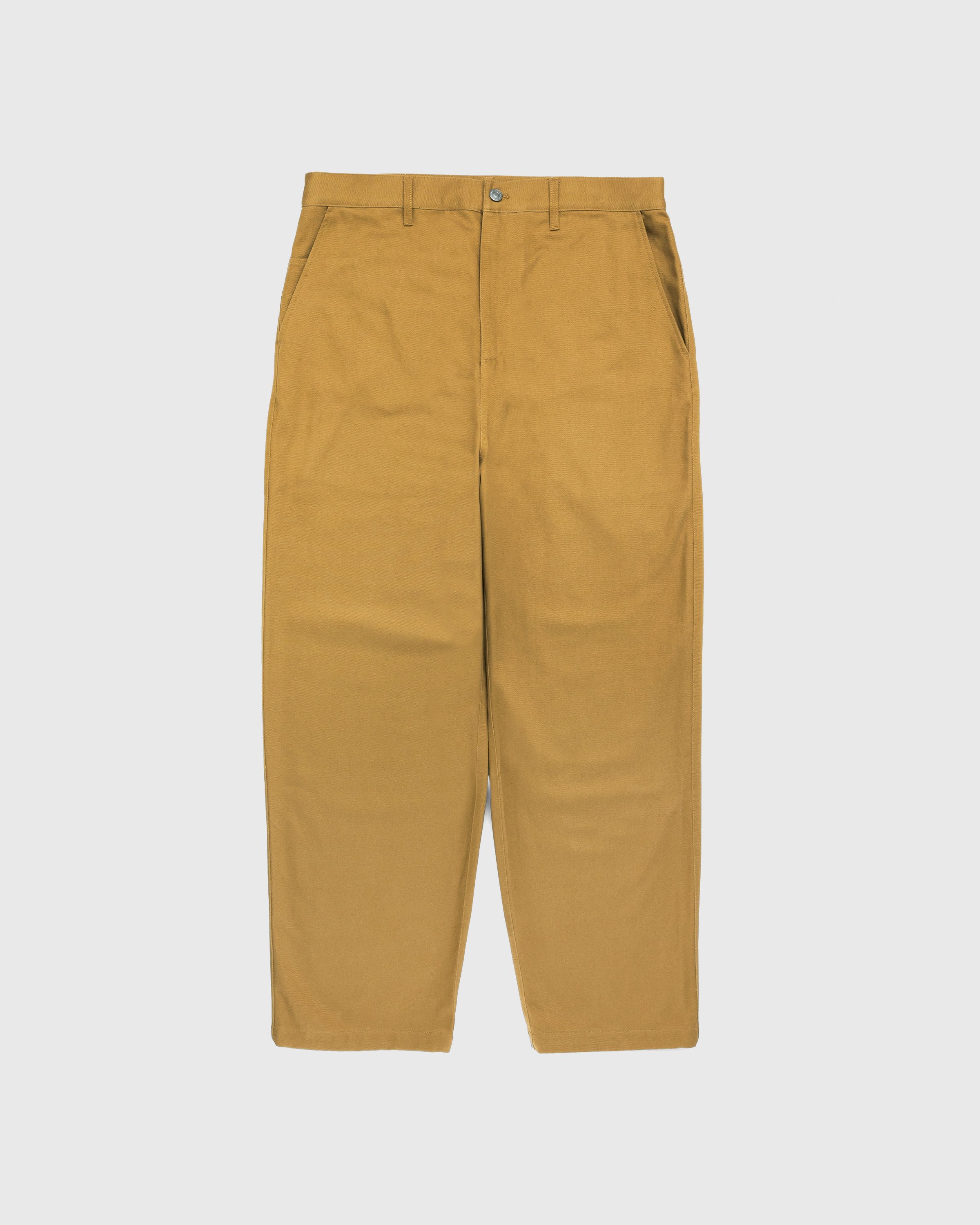 Highsnobiety - Cotton Drill Trouser Brown - Clothing - Brown - Image 1